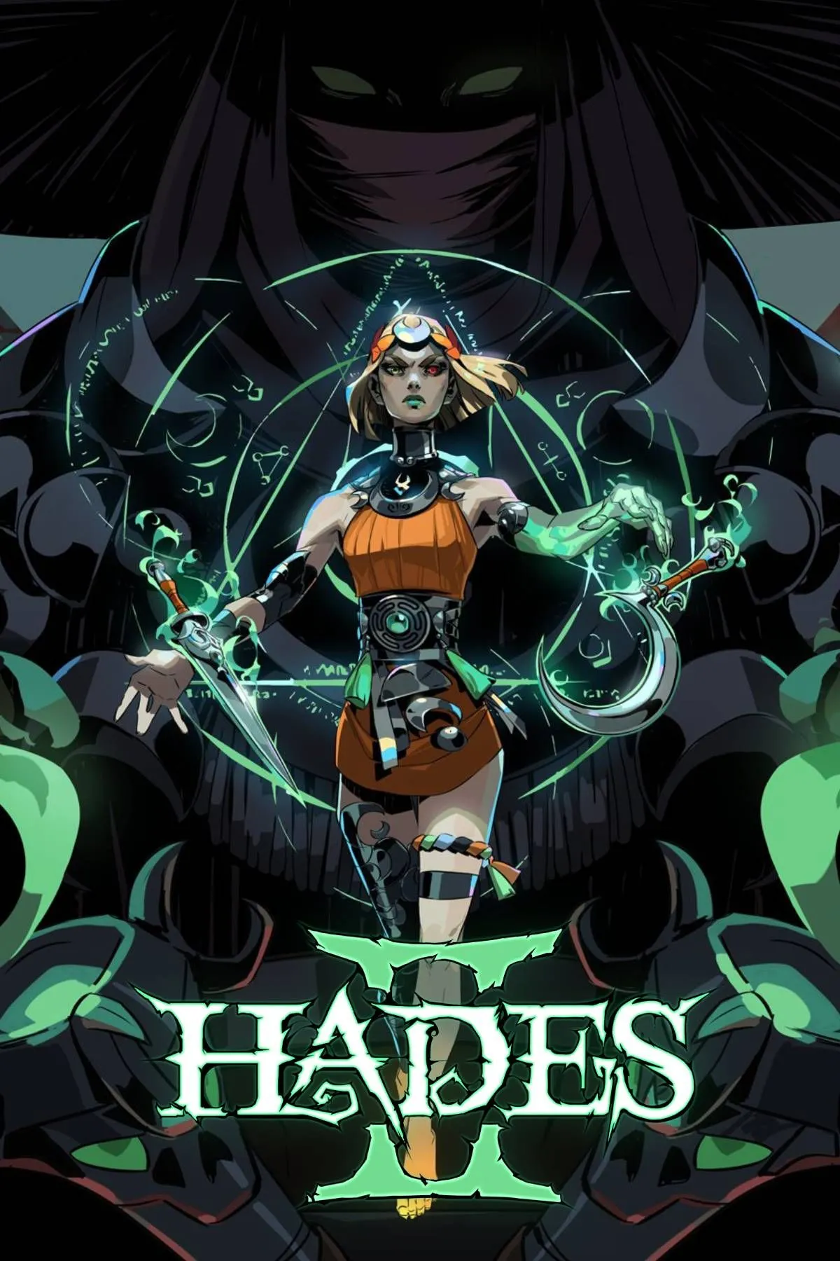 Cover art Hades 2 – Melinoe trong phong cách nghệ thuật Supergiant Games