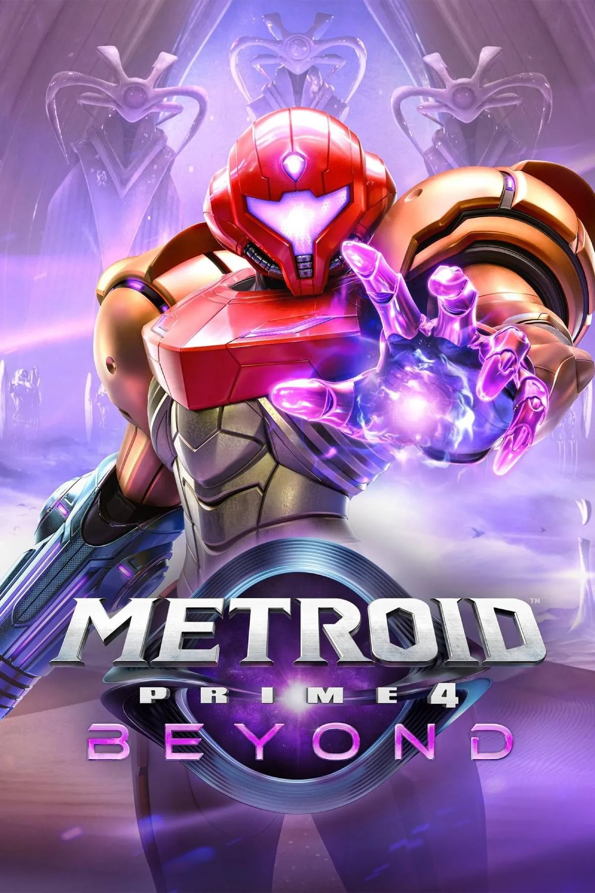 Cover art Metroid Prime 4: Beyond — thông tin phát hành và logo trò chơi