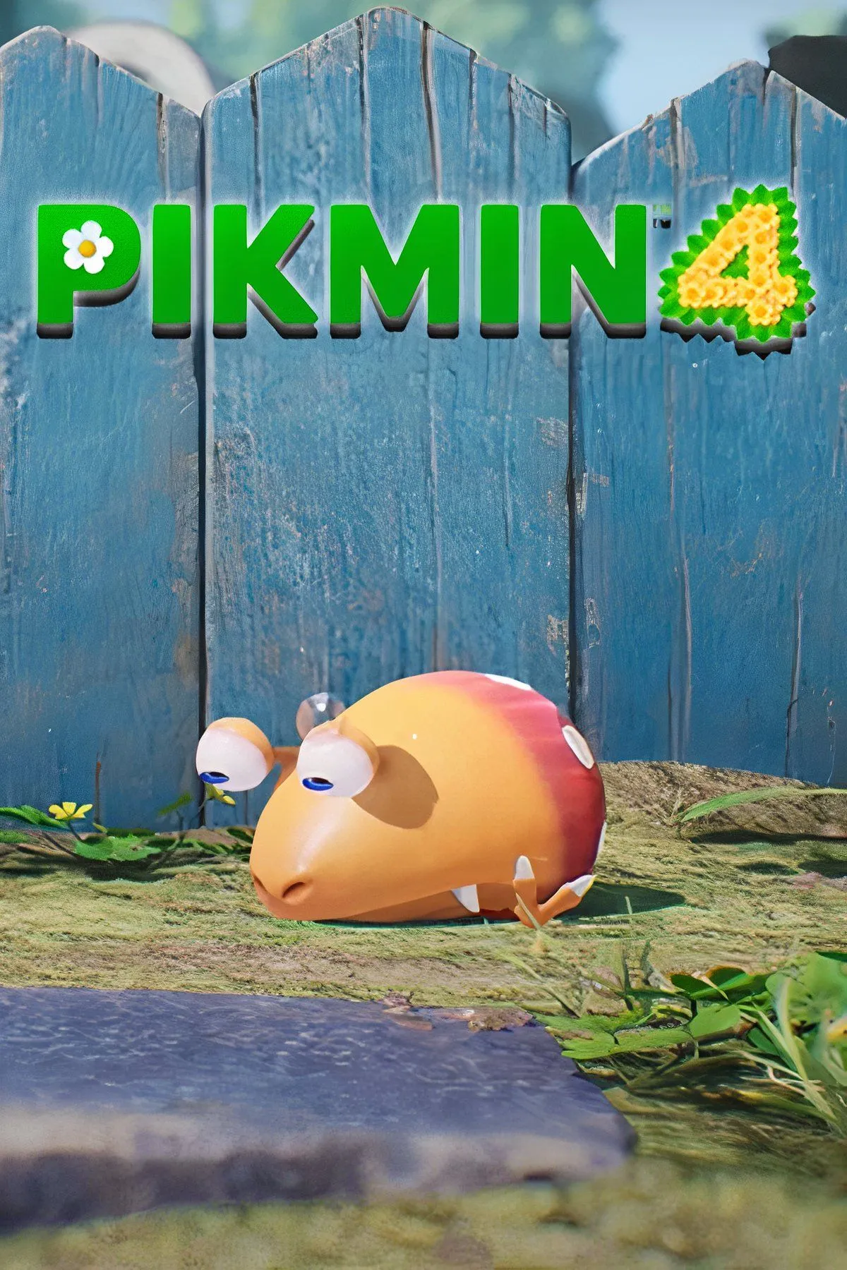 Cover art Pikmin 4 cho trang tag, thể hiện phong cách nghệ thuật và chủ đề Rescue Corps trên Nintendo Switch
