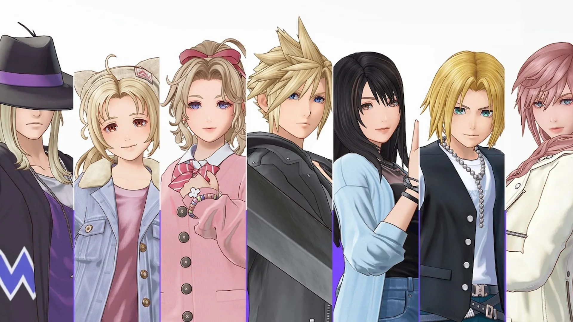 Dàn nhân vật Dissidia Duellum Final Fantasy xuất hiện tại Tokyo hiện đại