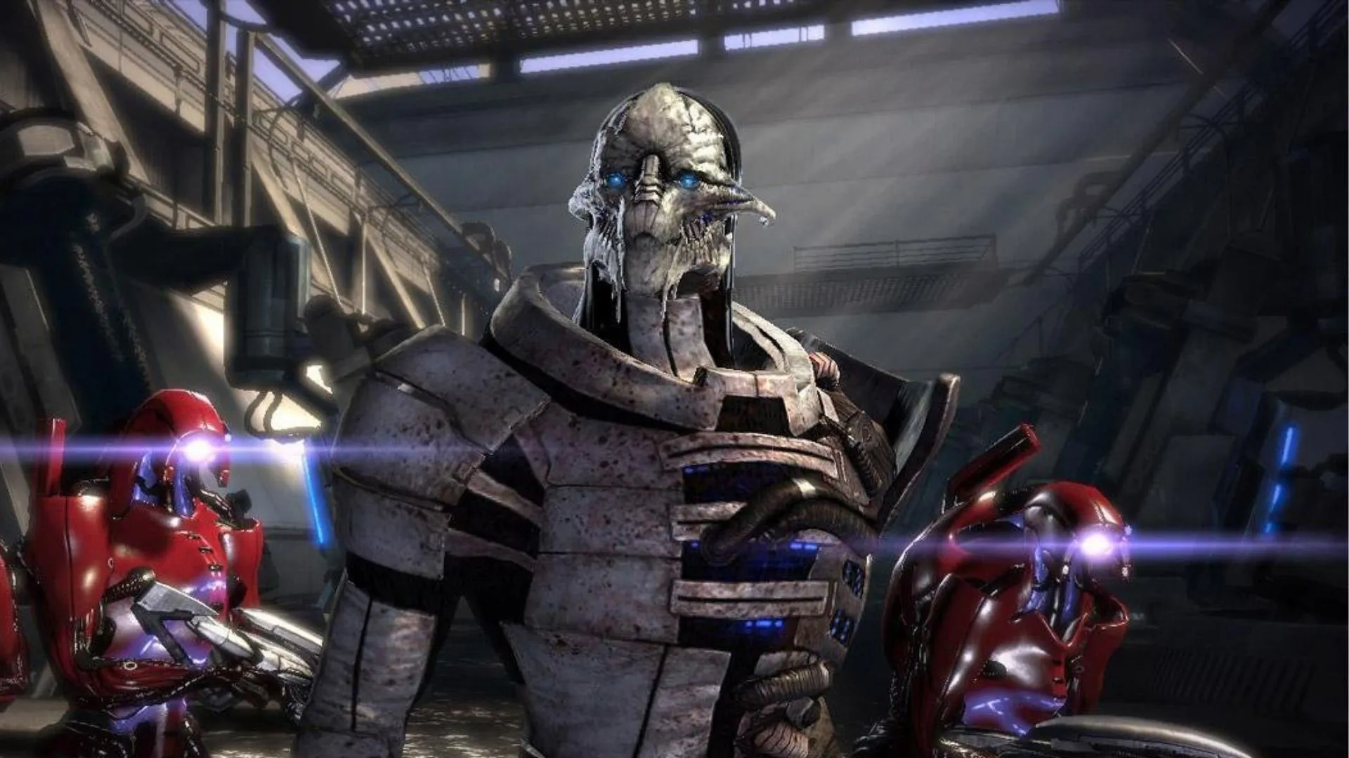 Dàn nhân vật dự kiến cho series Mass Effect: Shepard, Liara, Ashley, Wrex