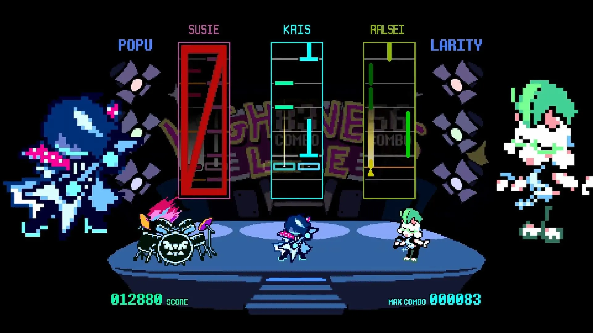 Deltarune các Chương 1-4 theo chuỗi ban nhạc do Toby Fox chia sẻ