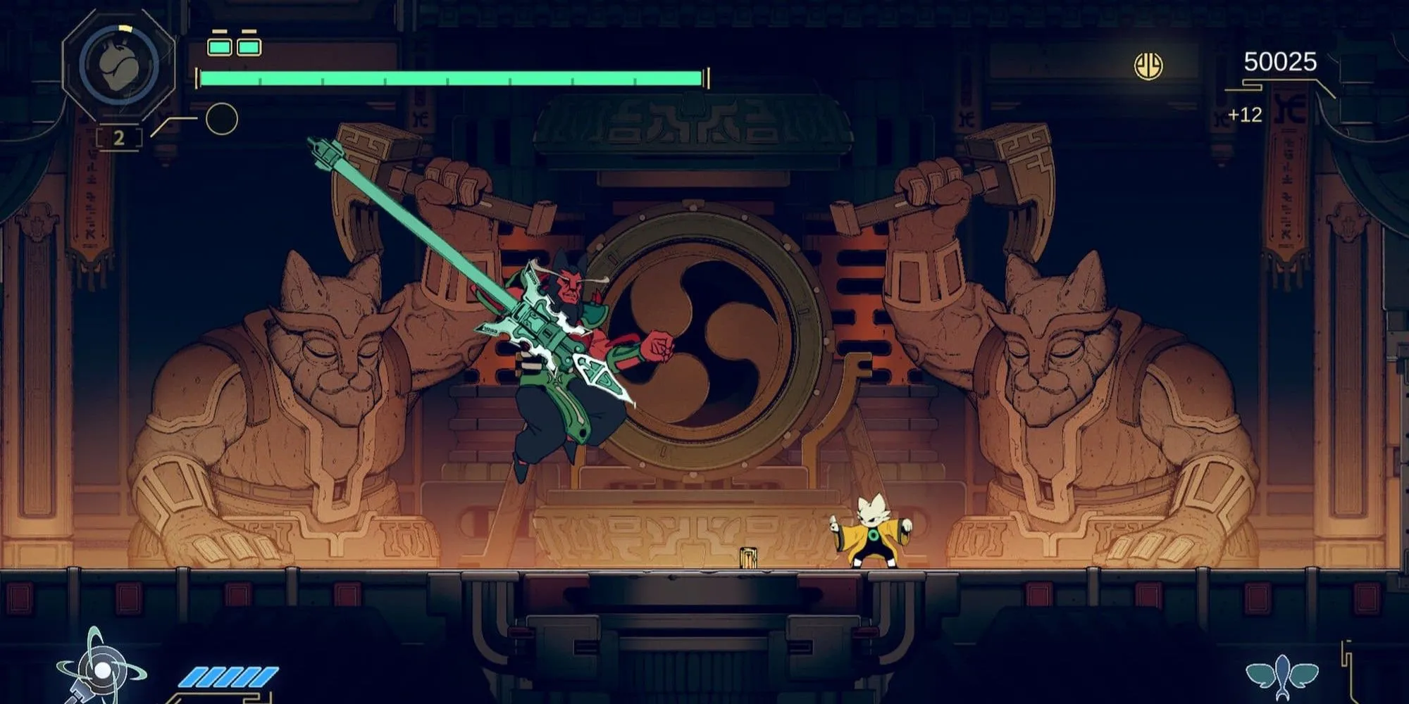 Đối đầu kẻ thù trong Nine Sols — Metroidvania pha trộn Soulslike và yếu tố Taopunk