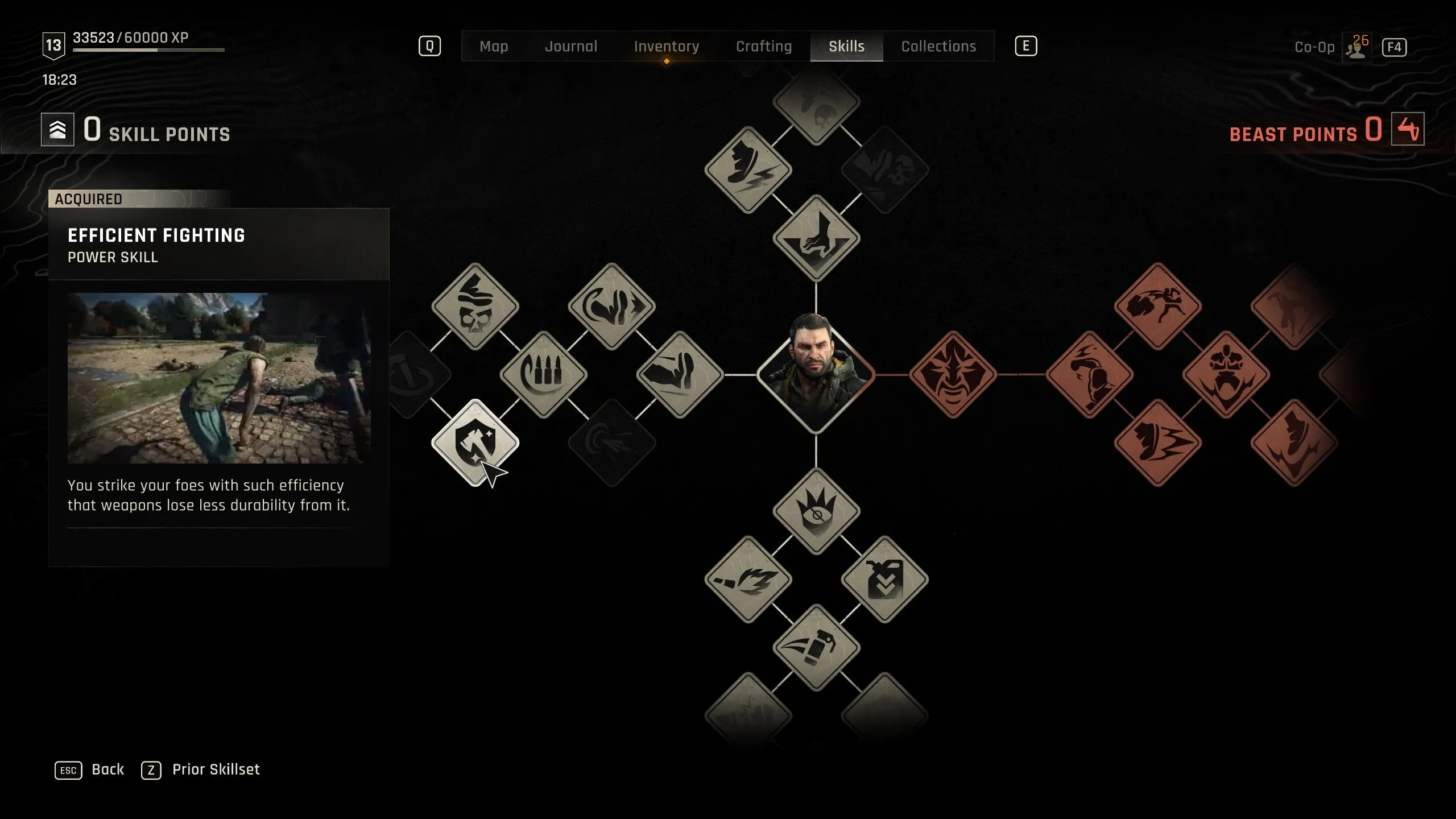 Efficient Fighting giảm hao mòn vũ khí trong Dying Light: The Beast