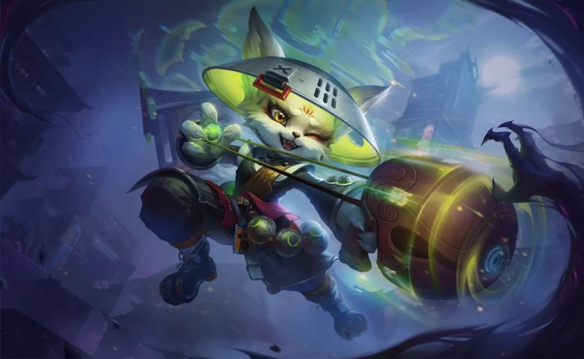 Fennik có sát thương nổ và dọn lính nhanh, ép đường Hayate từ sớm