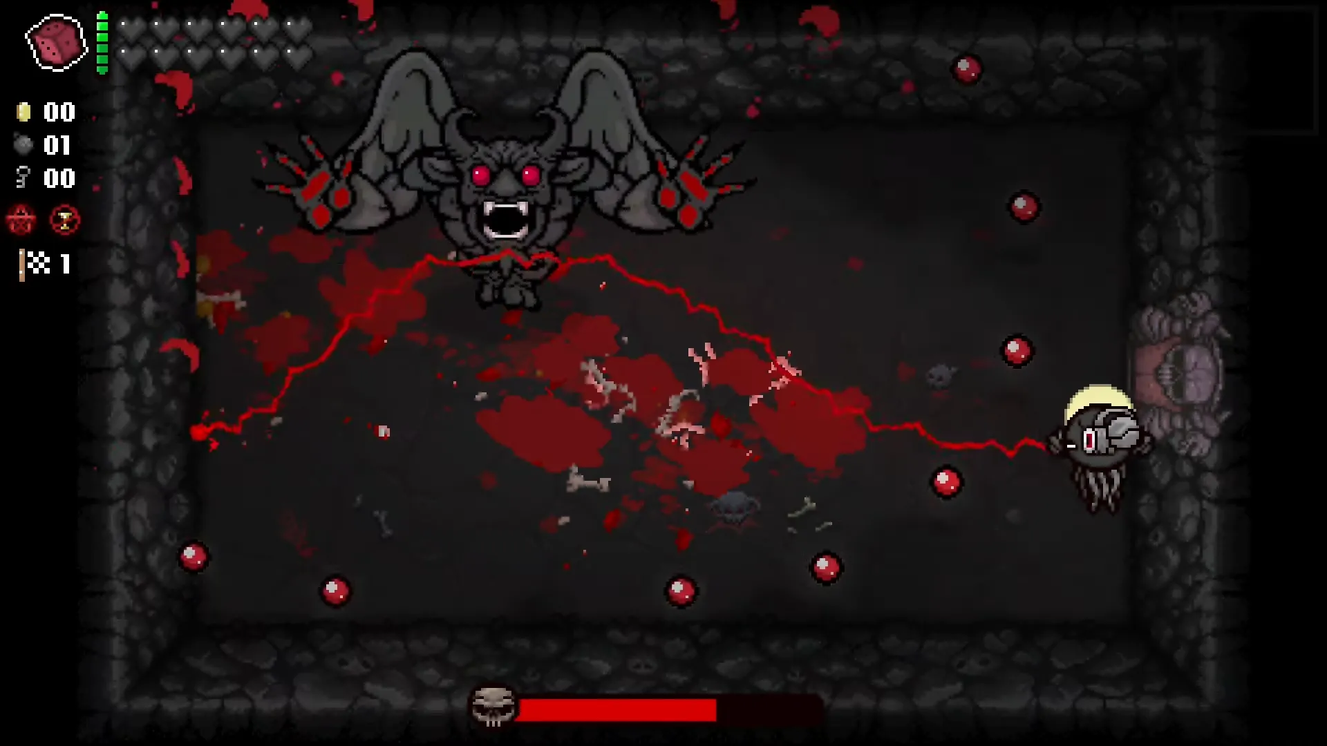Fighting Satan in The Binding of Isaac: Rebirth