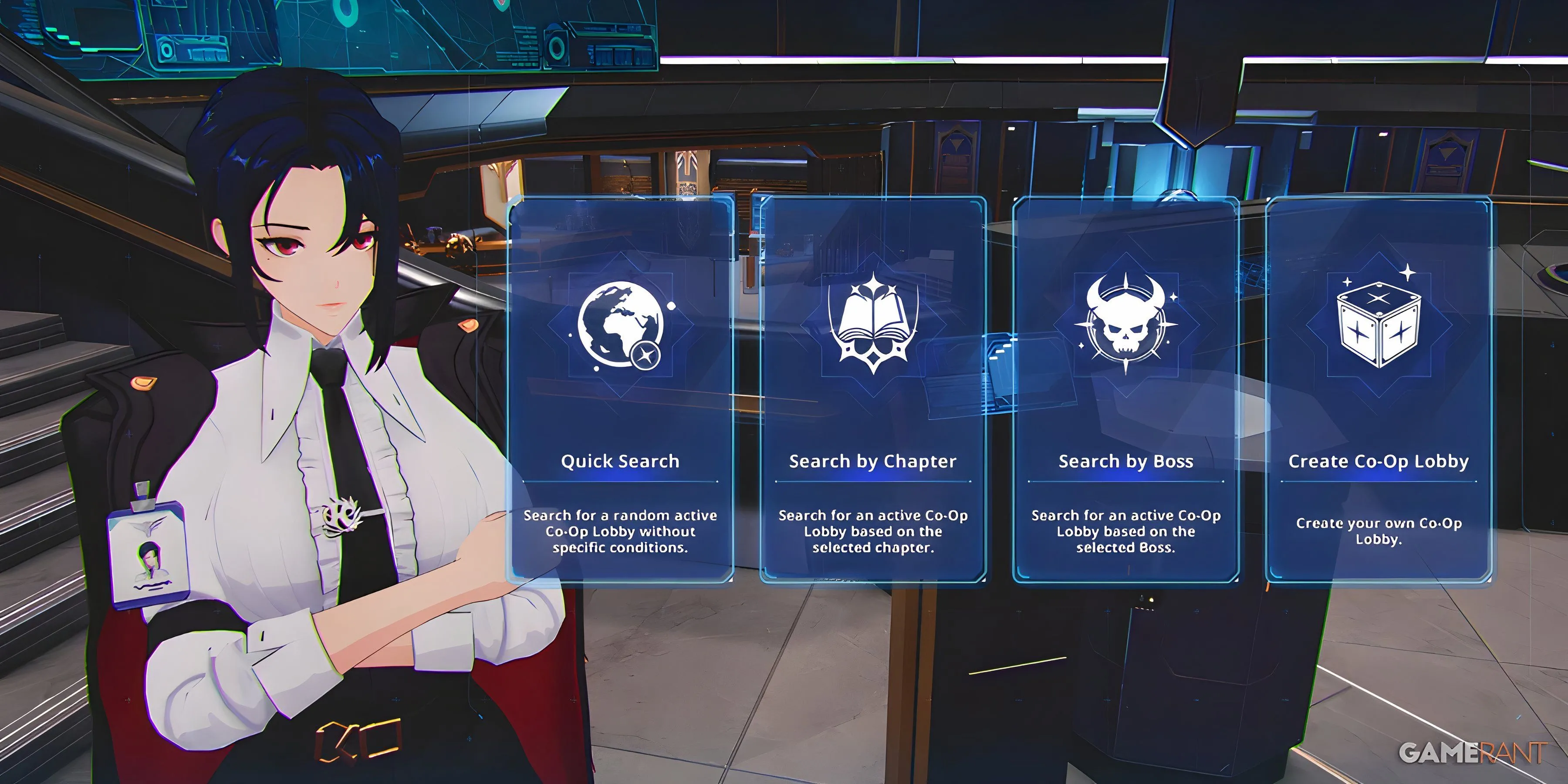 Giao diện co-op 4 người trong Solo Leveling ARISE OVERDRIVE — raid multiplayer