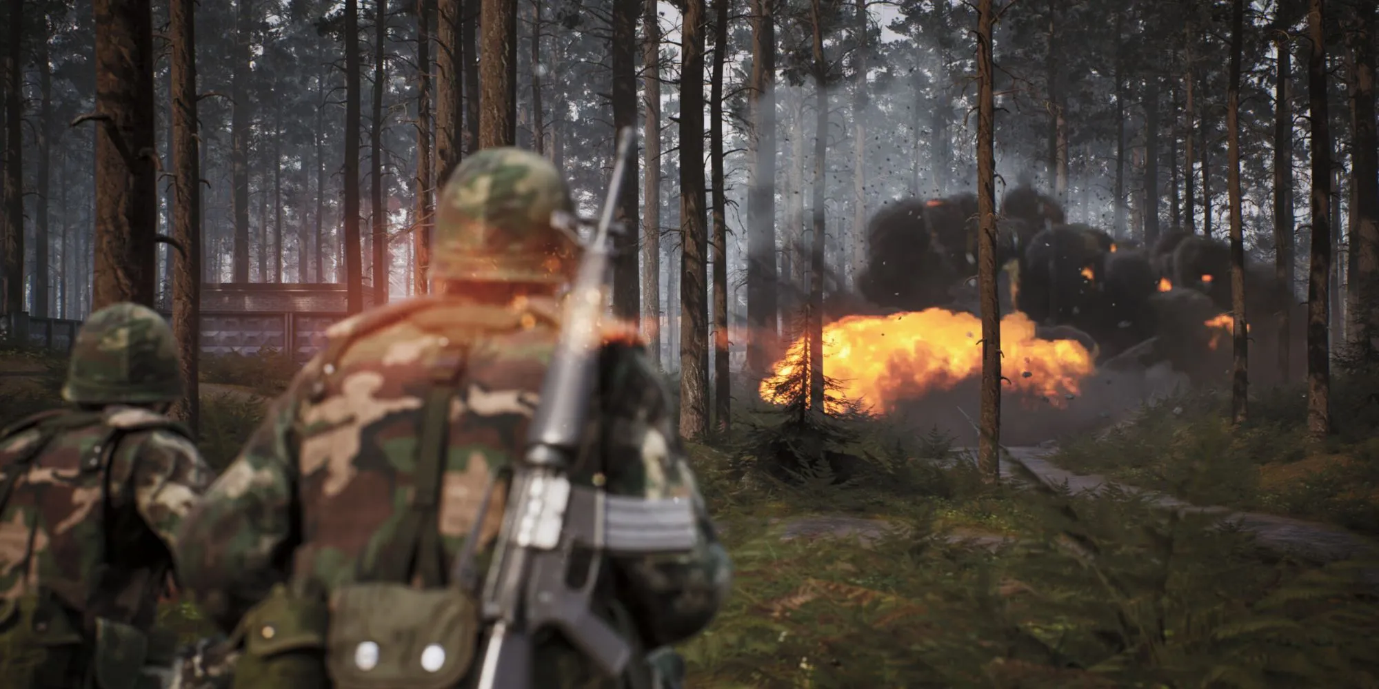 Giao diện minh họa thành phần squad trong '83, cho thấy số Rifleman và vị trí còn trống cho Machine Gunner