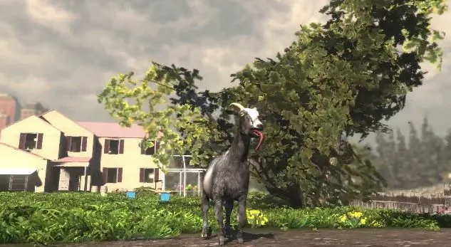 Goat biểu tượng phá phách trong Goat Simulator