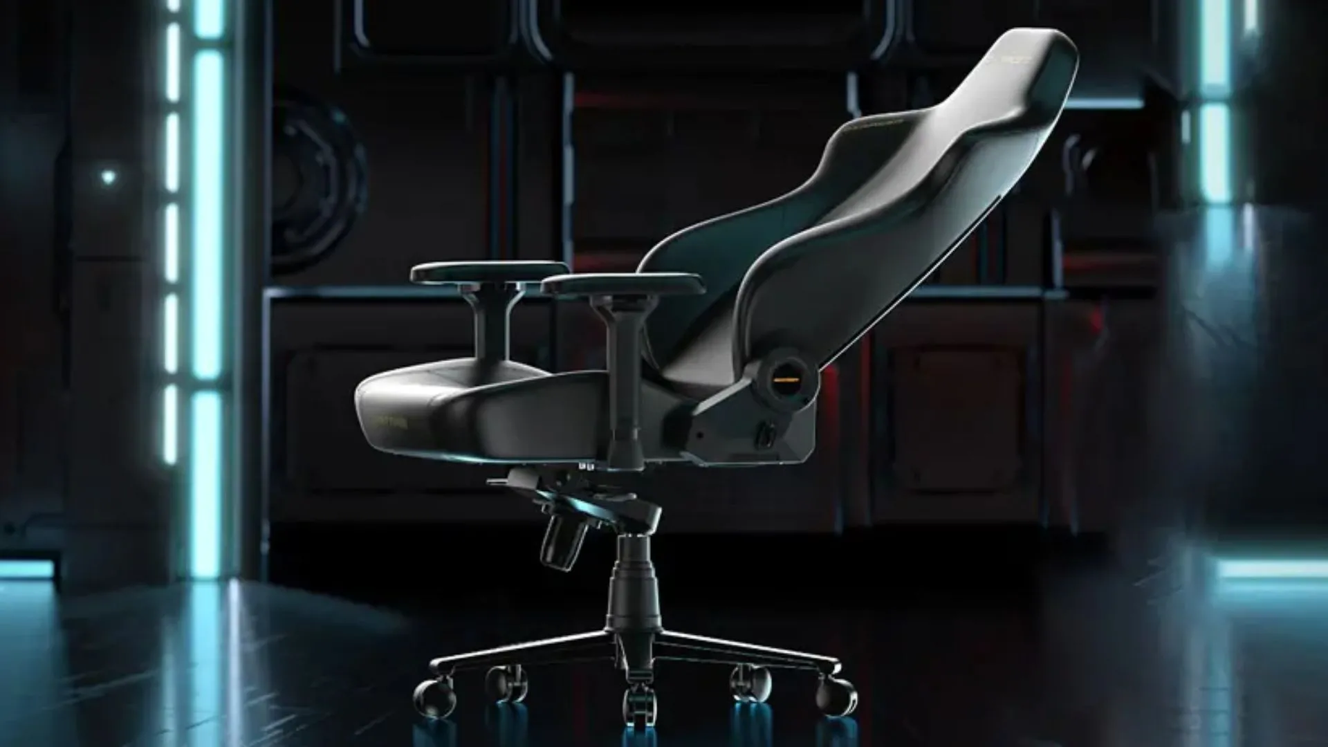Góc nhìn phần tựa lưng DXRACER Martian với cơ chế ngả điện tử