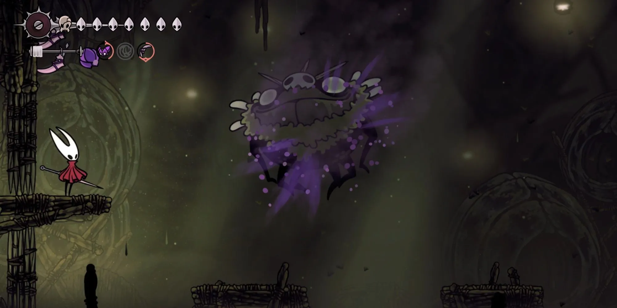 Groal the Great và môi trường Bilewater đầy bẫy, minion và hitbox lớn trong Silksong