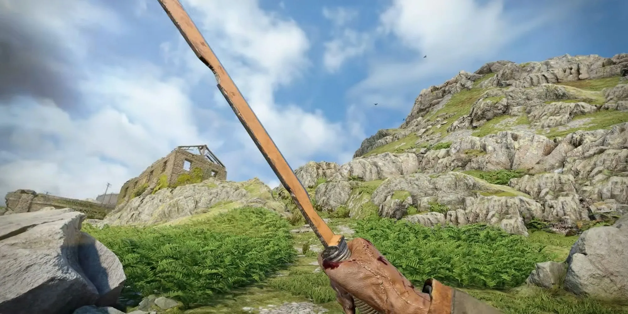 Heavy Survival Knife kiểu mã tấu, gây Bleed và stun trong Atomfall