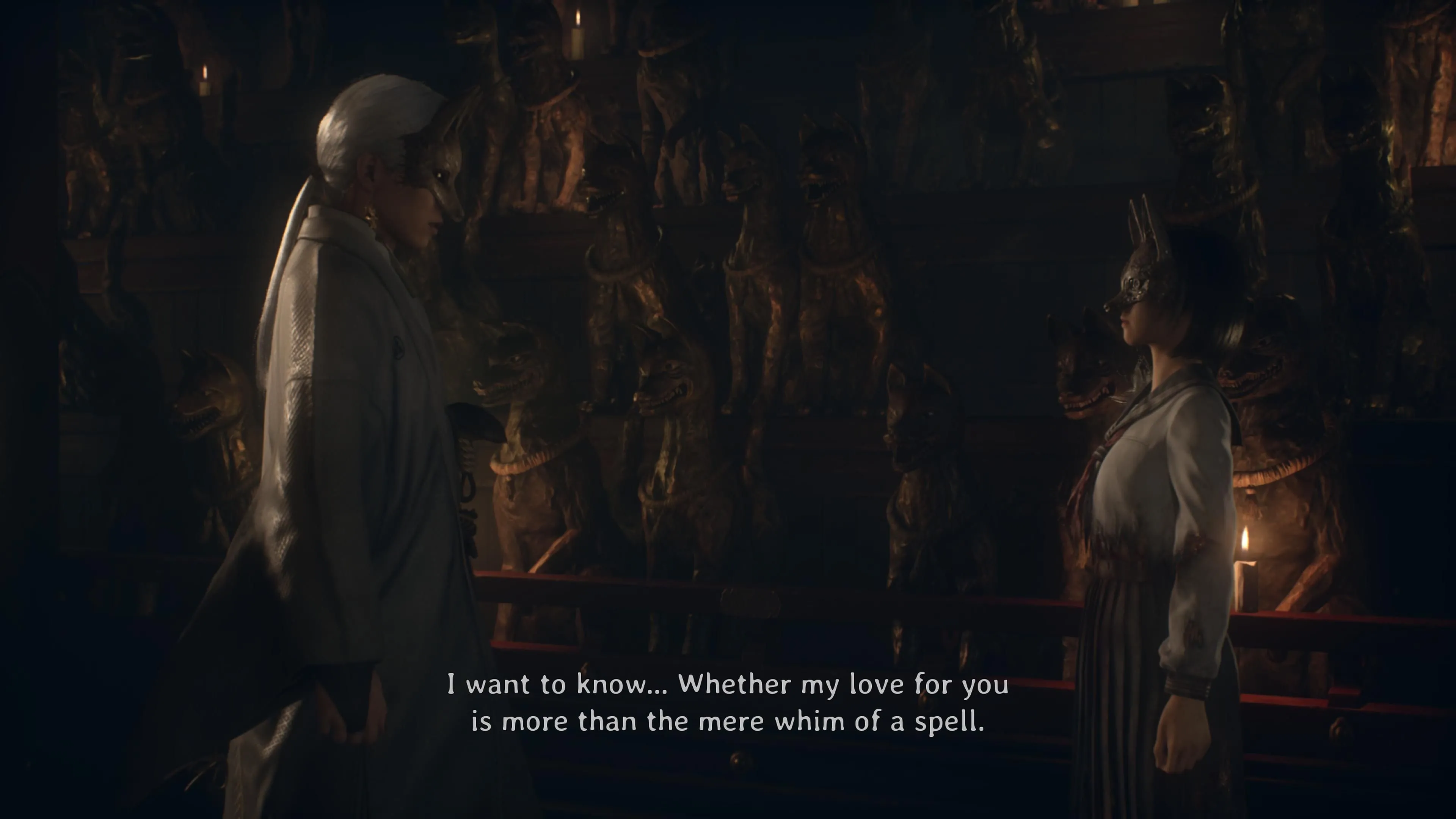 Hinako mặc trắng bên Kotoyuki trong Silent Hill f, khoảnh khắc căng thẳng và biểu tượng kết hôn