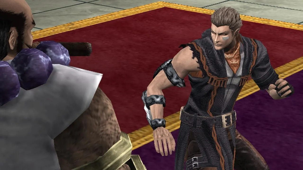 Hình ảnh biểu diễn combo của God Hand, nhấn mạnh tình huống melee hỗn loạn