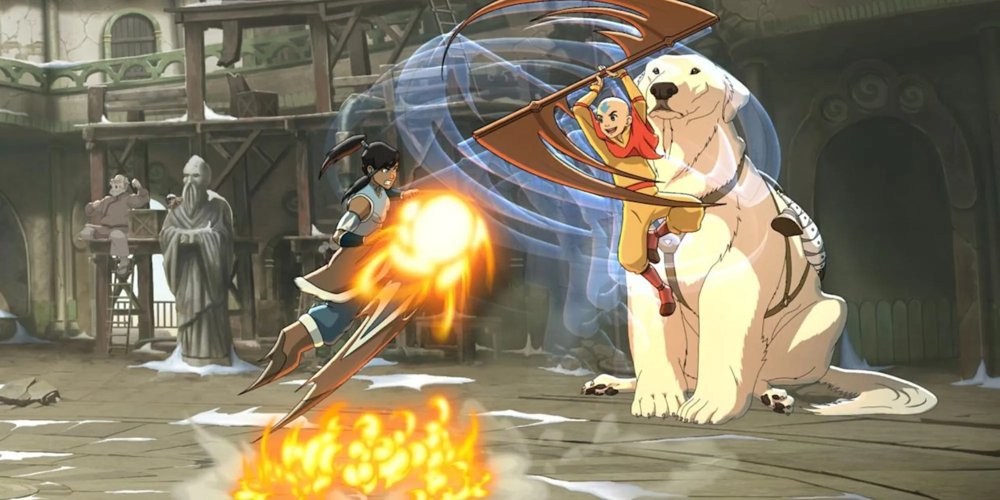 Hình ảnh trailer tiết lộ Avatar Legends: The Fighting Game với phong cách 2D vẽ tay và nhân vật quen thuộc