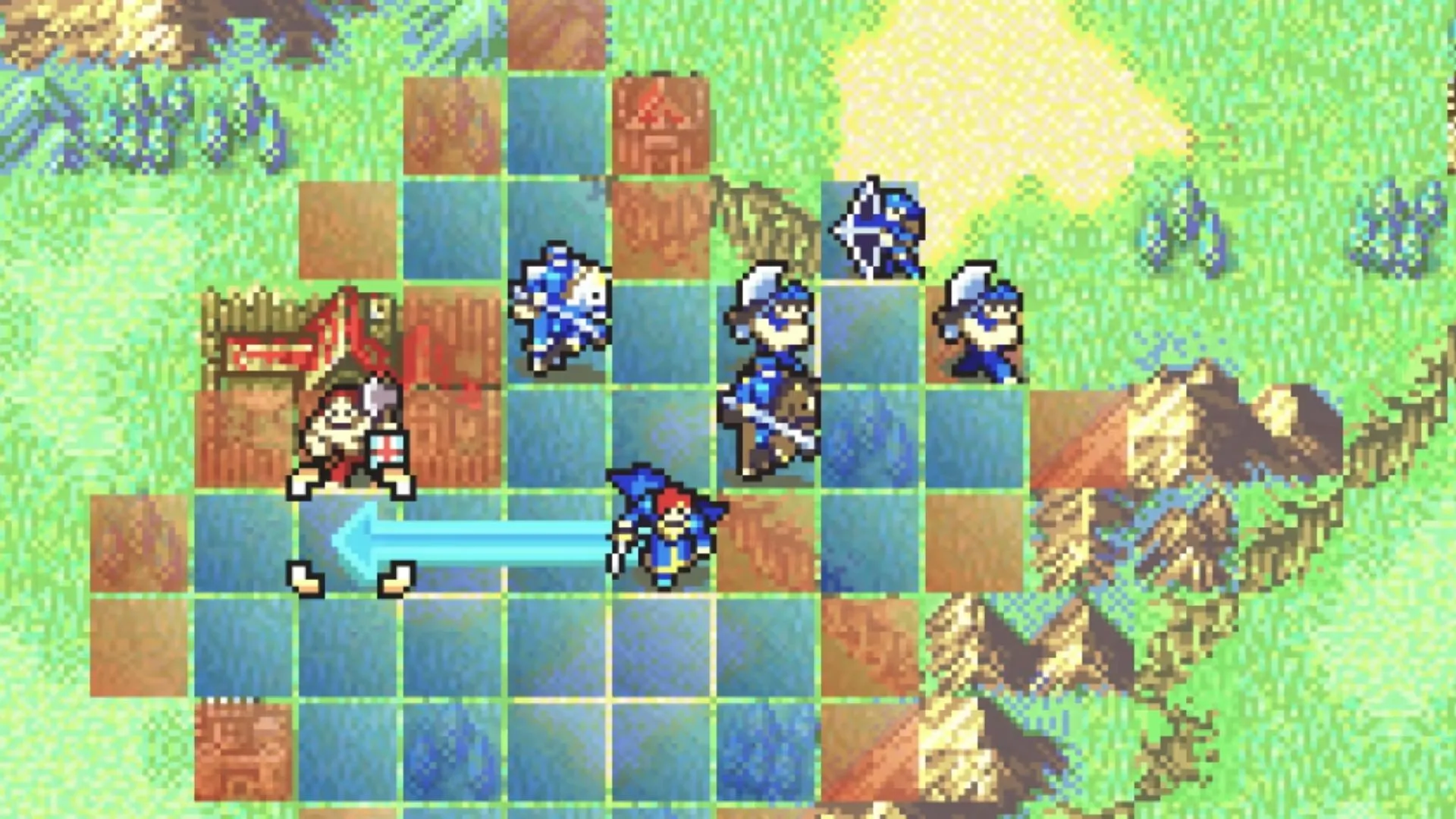 Hình bìa Fire Emblem: The Blazing Blade, minh họa cho gameplay chiến thuật theo lượt và chiều sâu cốt truyện nhân vật