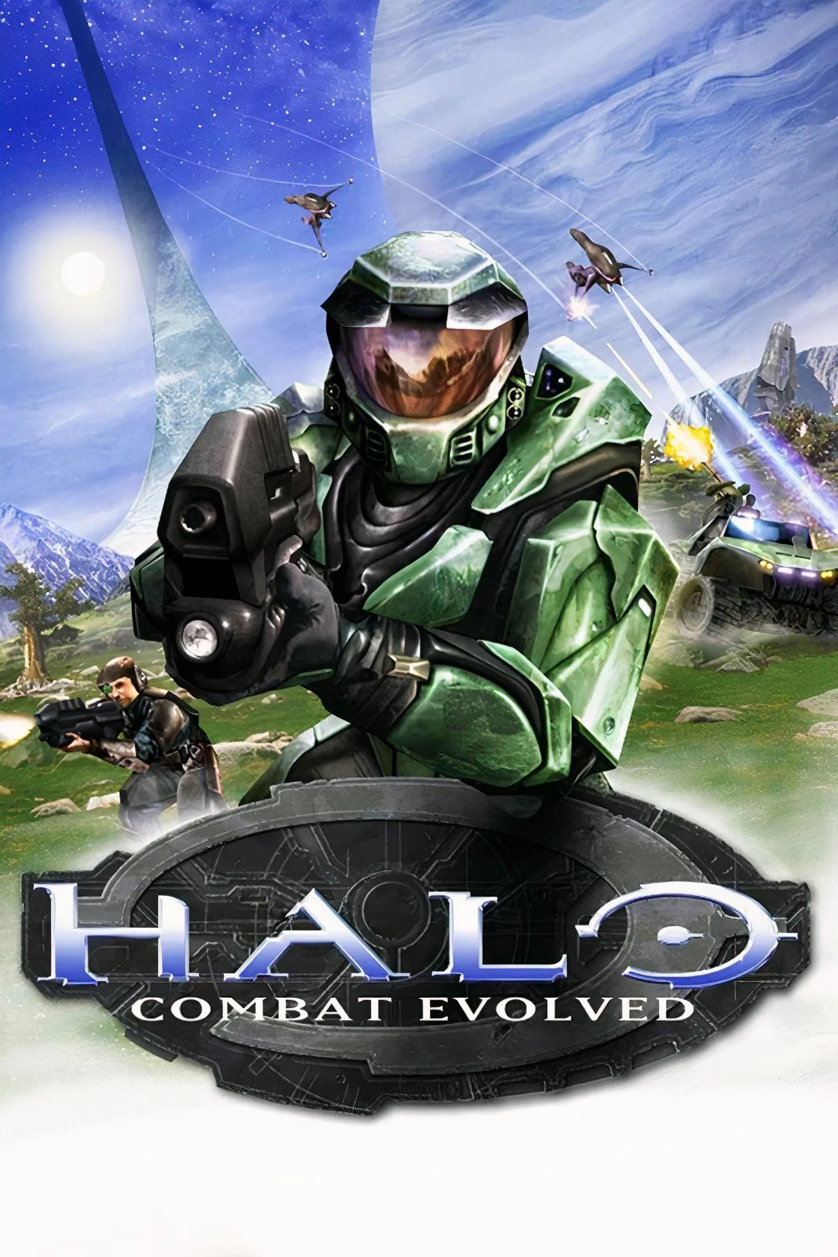Hình collage quảng bá Spartan Survivors và nguồn cảm hứng Halo trước khi lên Steam