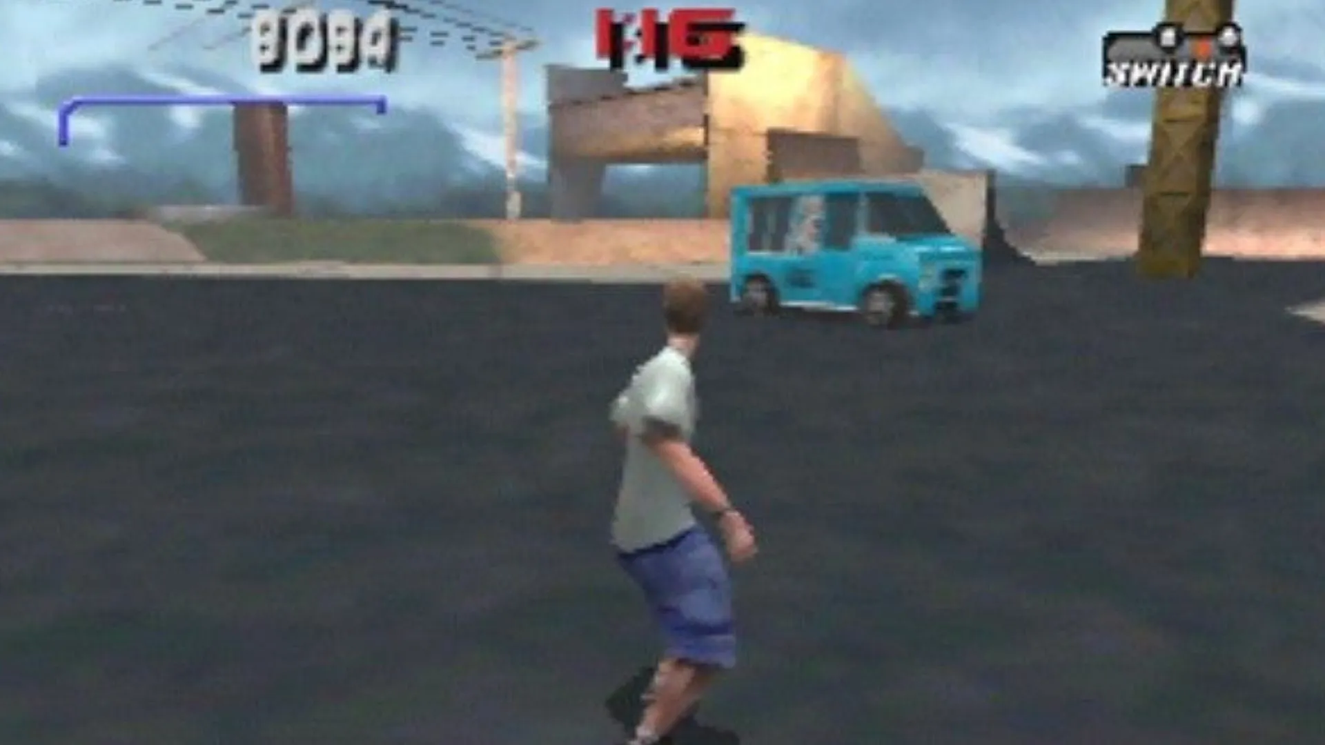 Hình cover Tony Hawk’s Pro Skater 3 trên N64, cảnh biểu diễn ván trượt và môi trường level đặc trưng