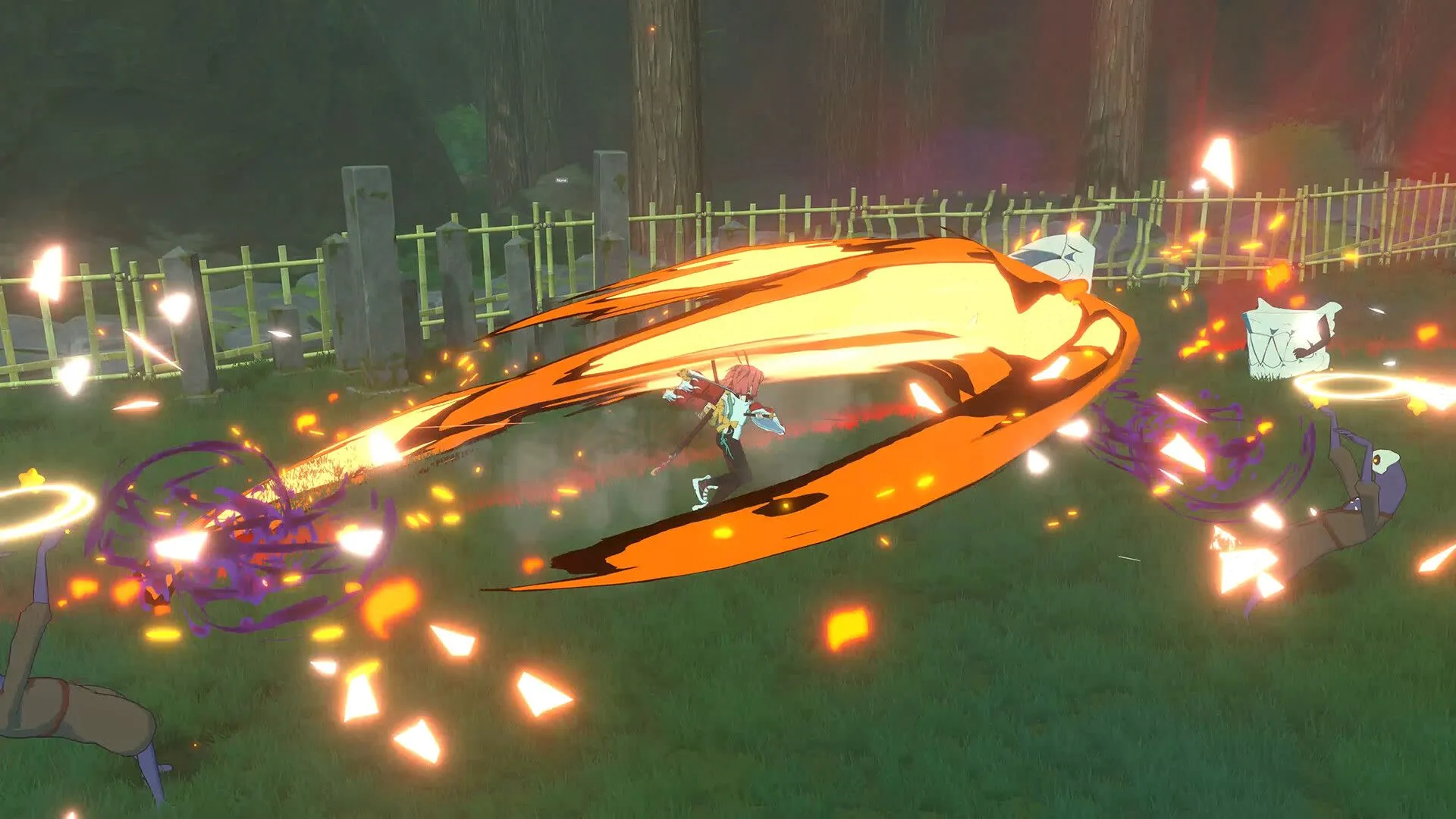 Homura Hime kết hợp character-action và bullet-hell trong gameplay