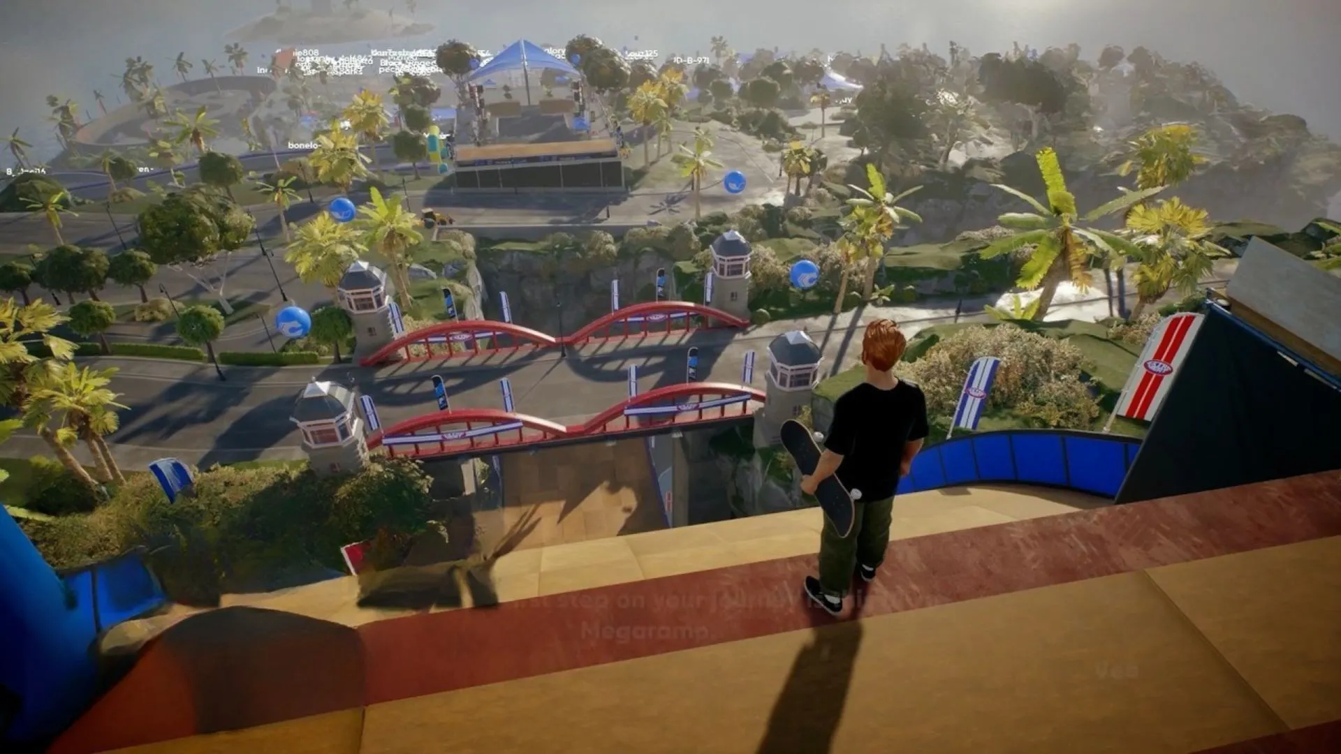Isle of Grom - đảo tutorial với slalom và mega-park style Skate 4