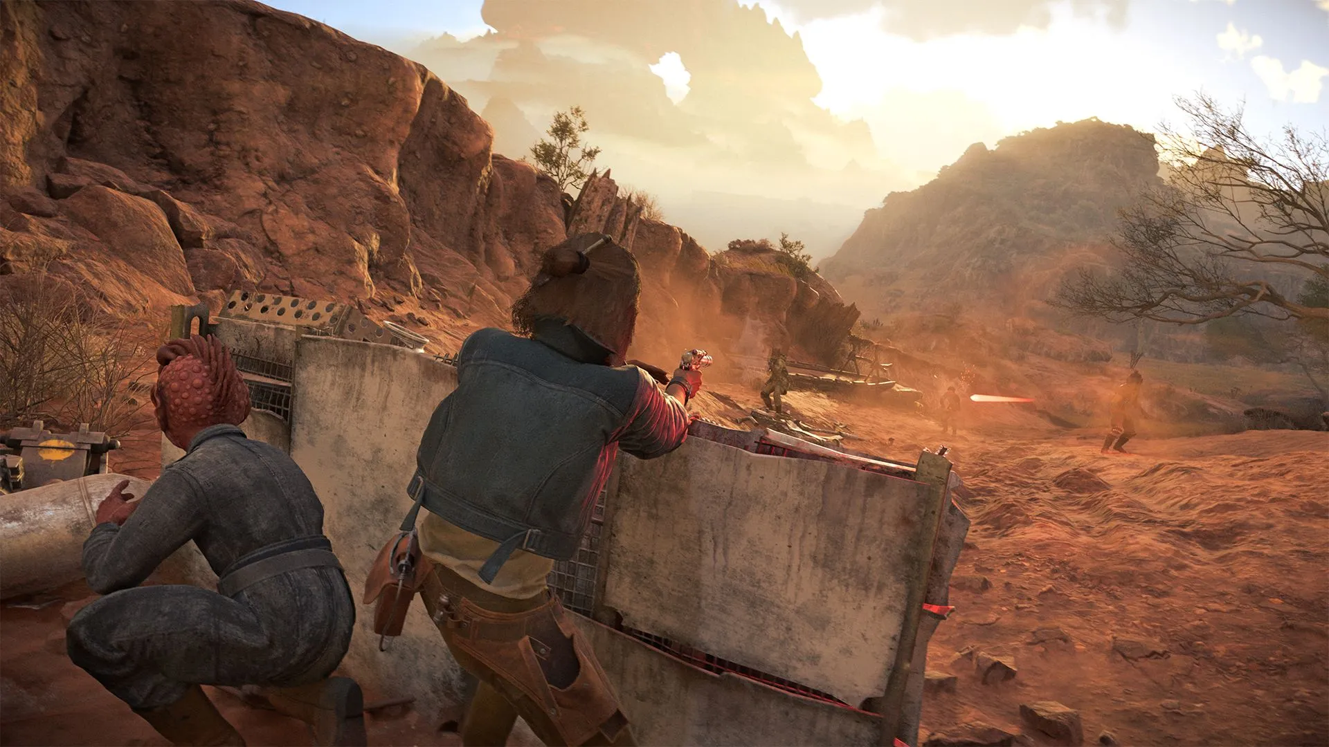 Kay Vess và Nix khám phá Tatooine trong bản demo Star Wars Outlaws trên Switch 2