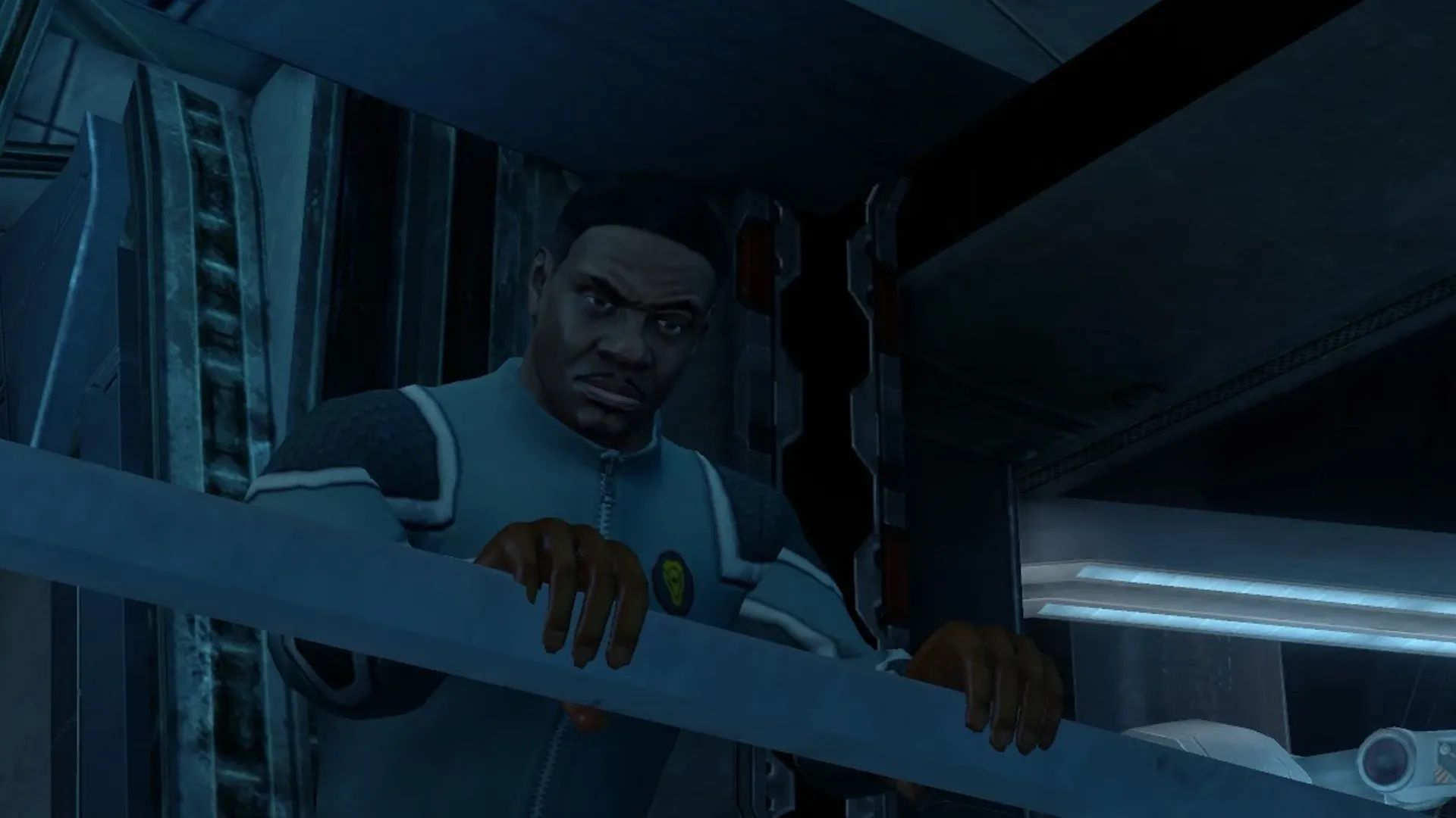 Keith David xuất hiện trong Saints Row 4 với phong thái quyền uy, minh họa vai ông phó tổng thống trong cốt truyện giả lập