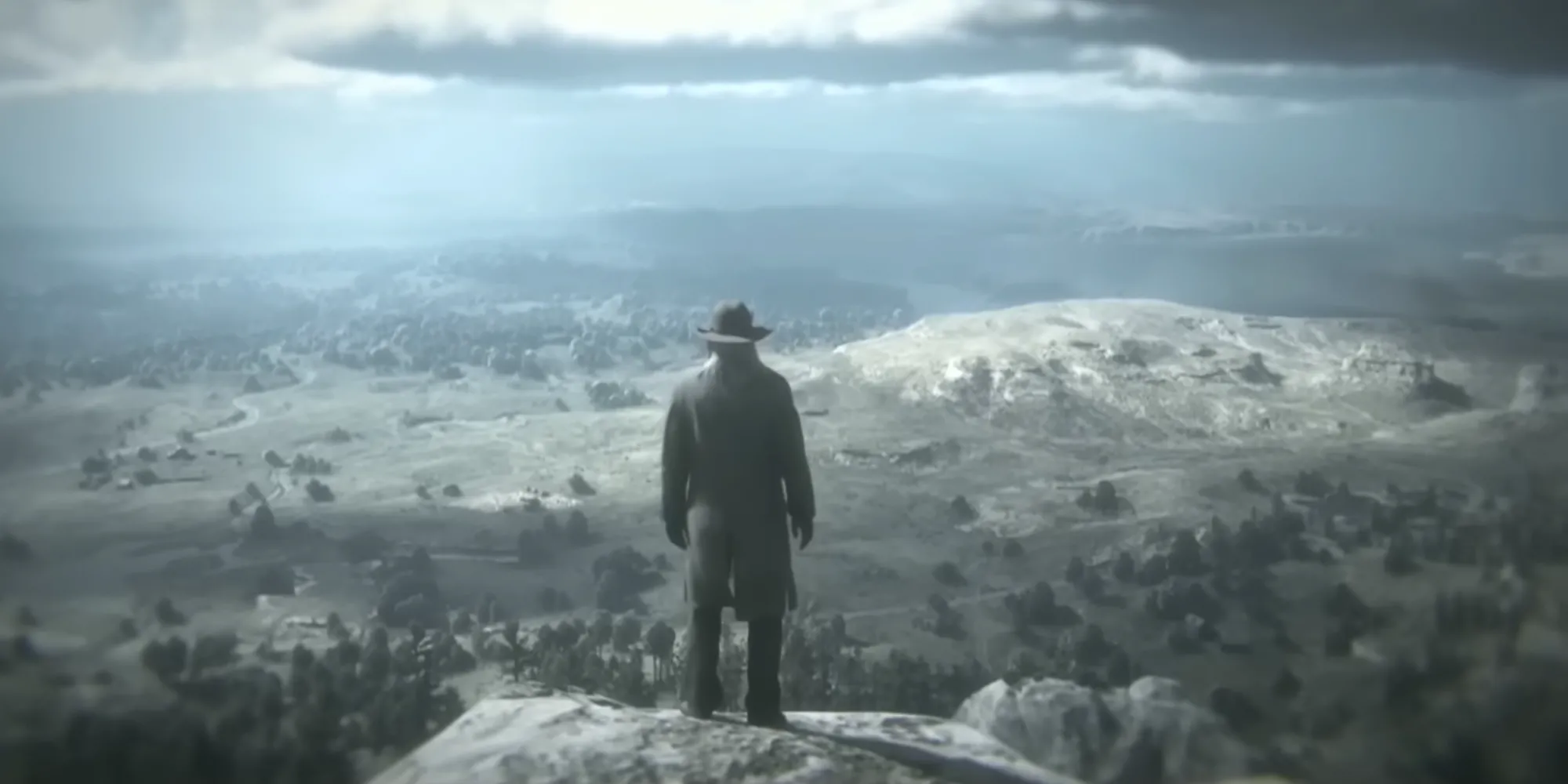 Khung cảnh Red Dead Redemption 2 với môi trường miền Tây
