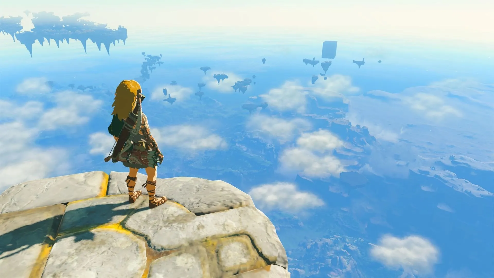 Link xây dựng phương tiện trong Zelda: Tears of the Kingdom — biểu tượng của hệ thống chế tạo gây tranh cãi