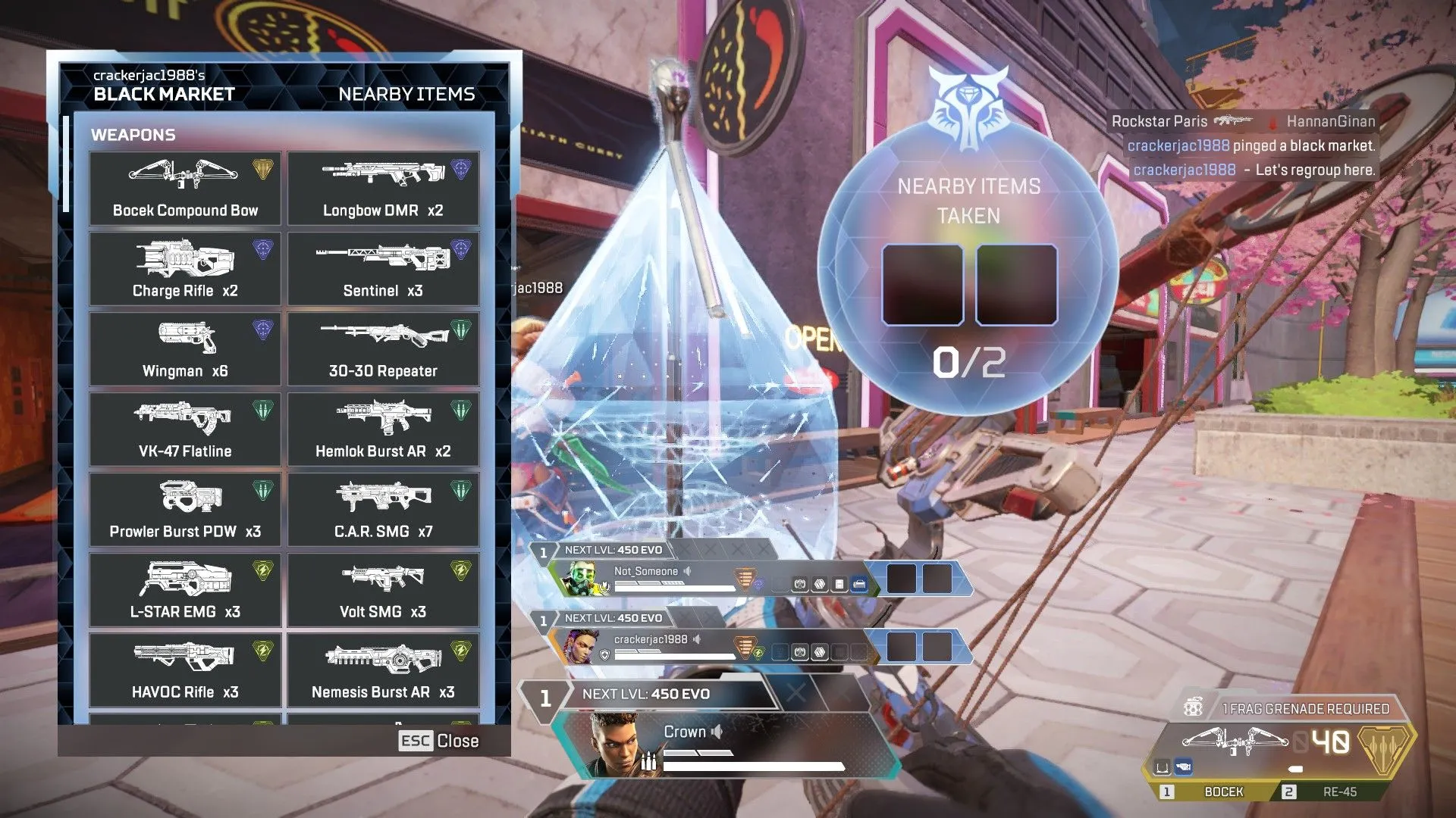 Loba triển khai Black Market Boutique, thu thập trang bị cho đồng đội