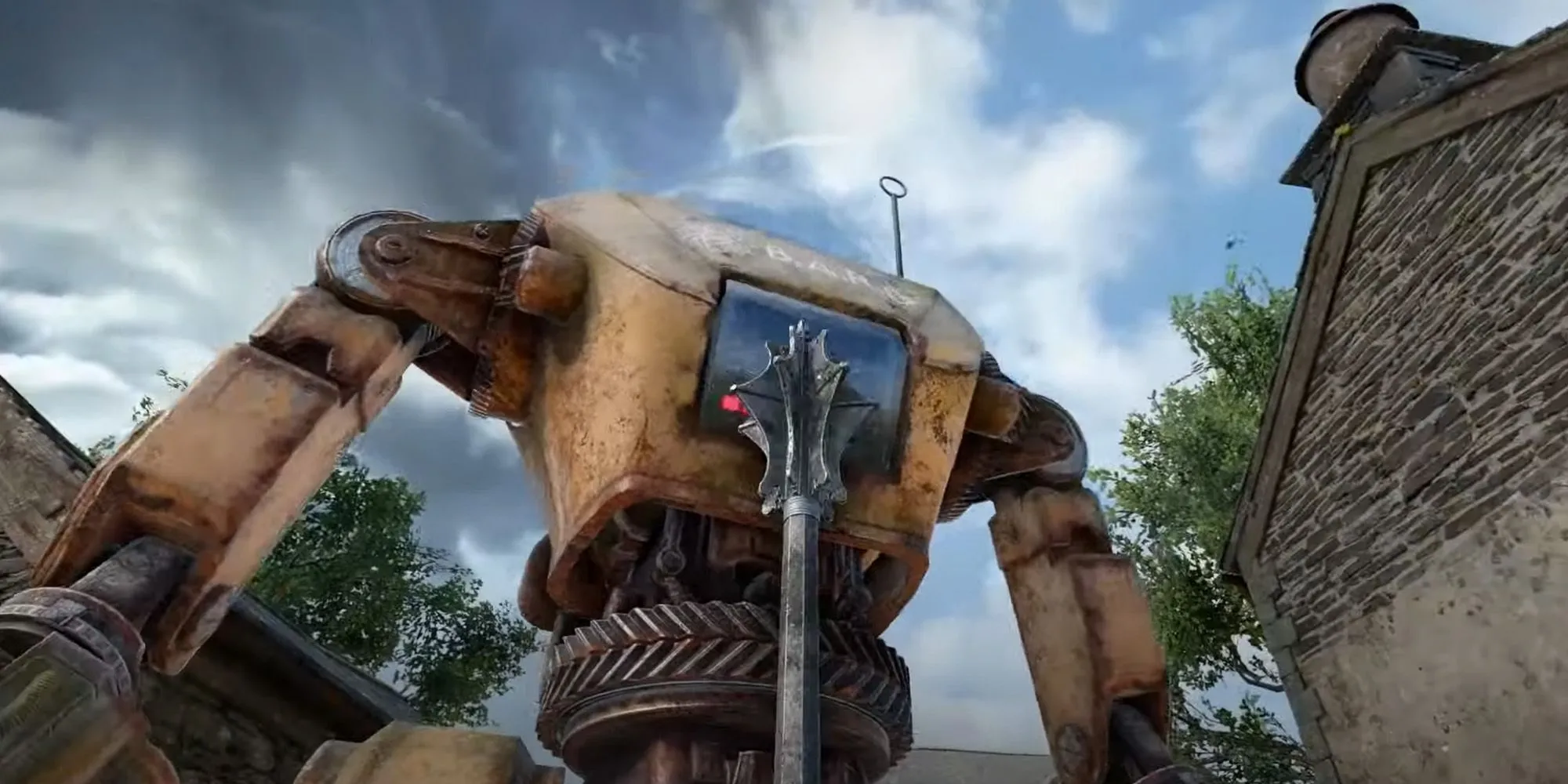 Mace hai tay hạng nặng — vũ khí cận chiến mạnh nhất trong Atomfall, hiệu quả cao với Combat Stim