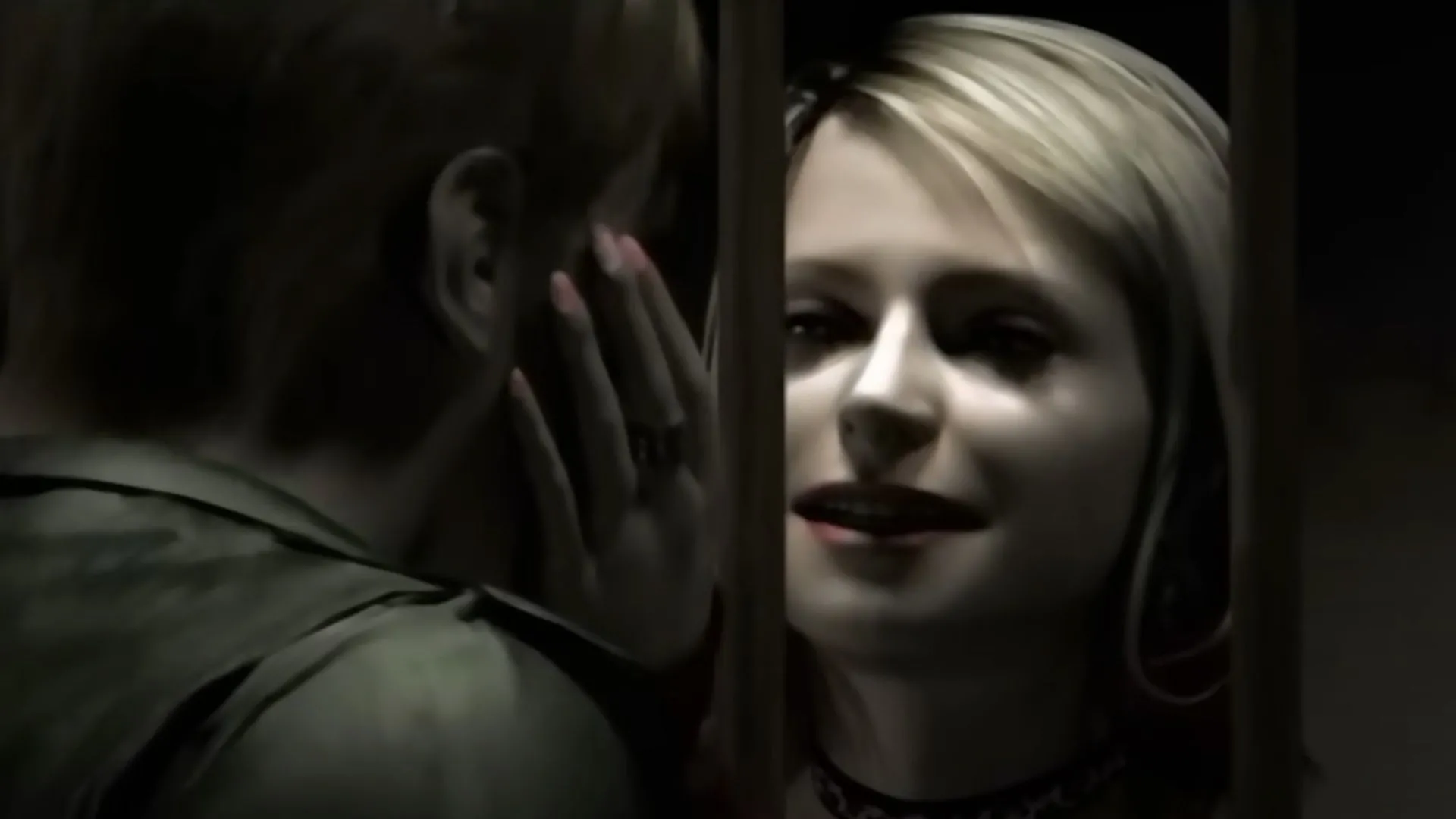 Maria và James trong Silent Hill 2, cảnh biểu tượng của kinh dị tâm lý trên PS2