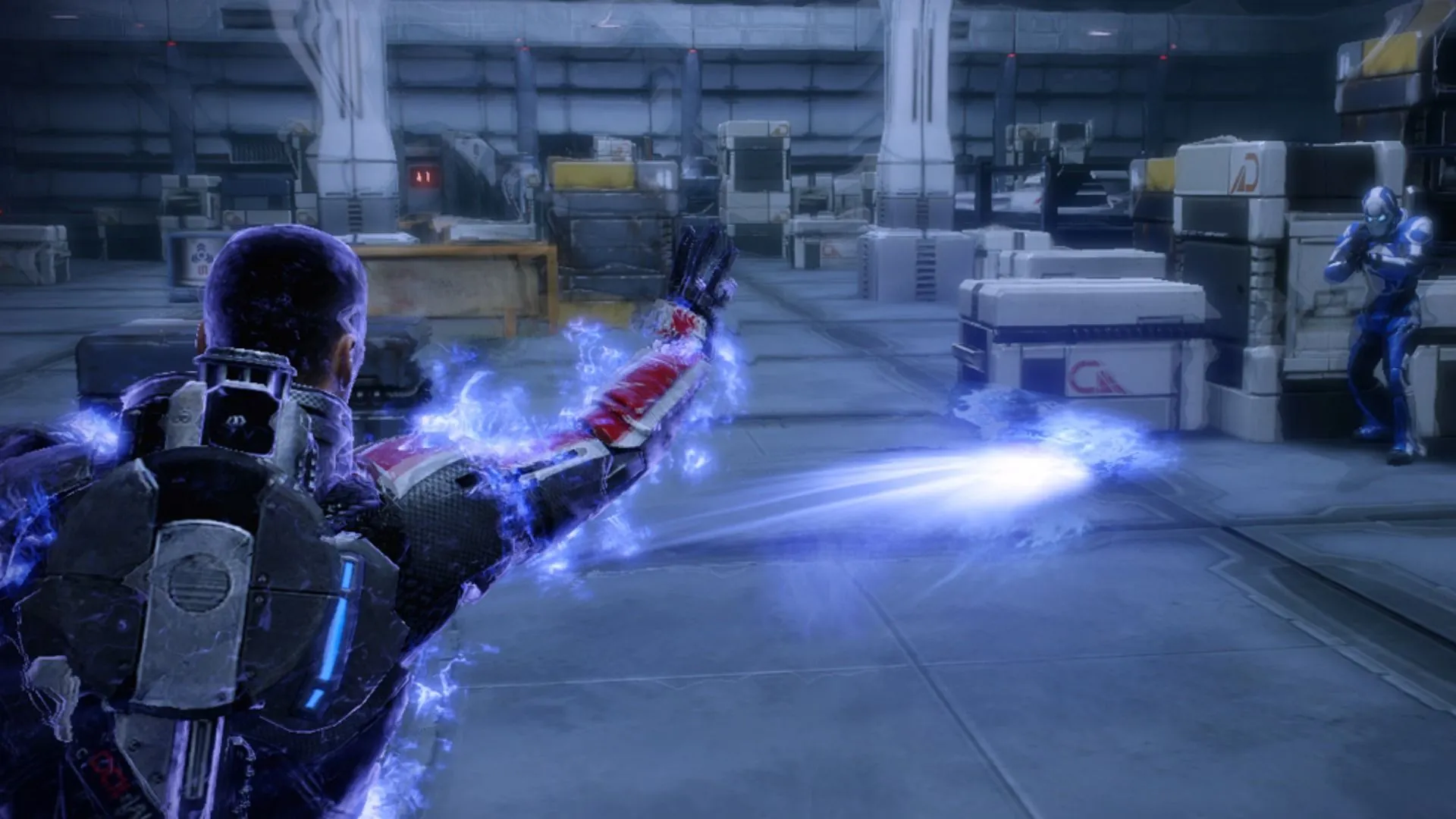 Mass Effect 2 thể hiện tính chiến thuật giữa các năng lực, tạo nền cho chế độ Insanity yêu cầu phối hợp đội mạnh mẽ