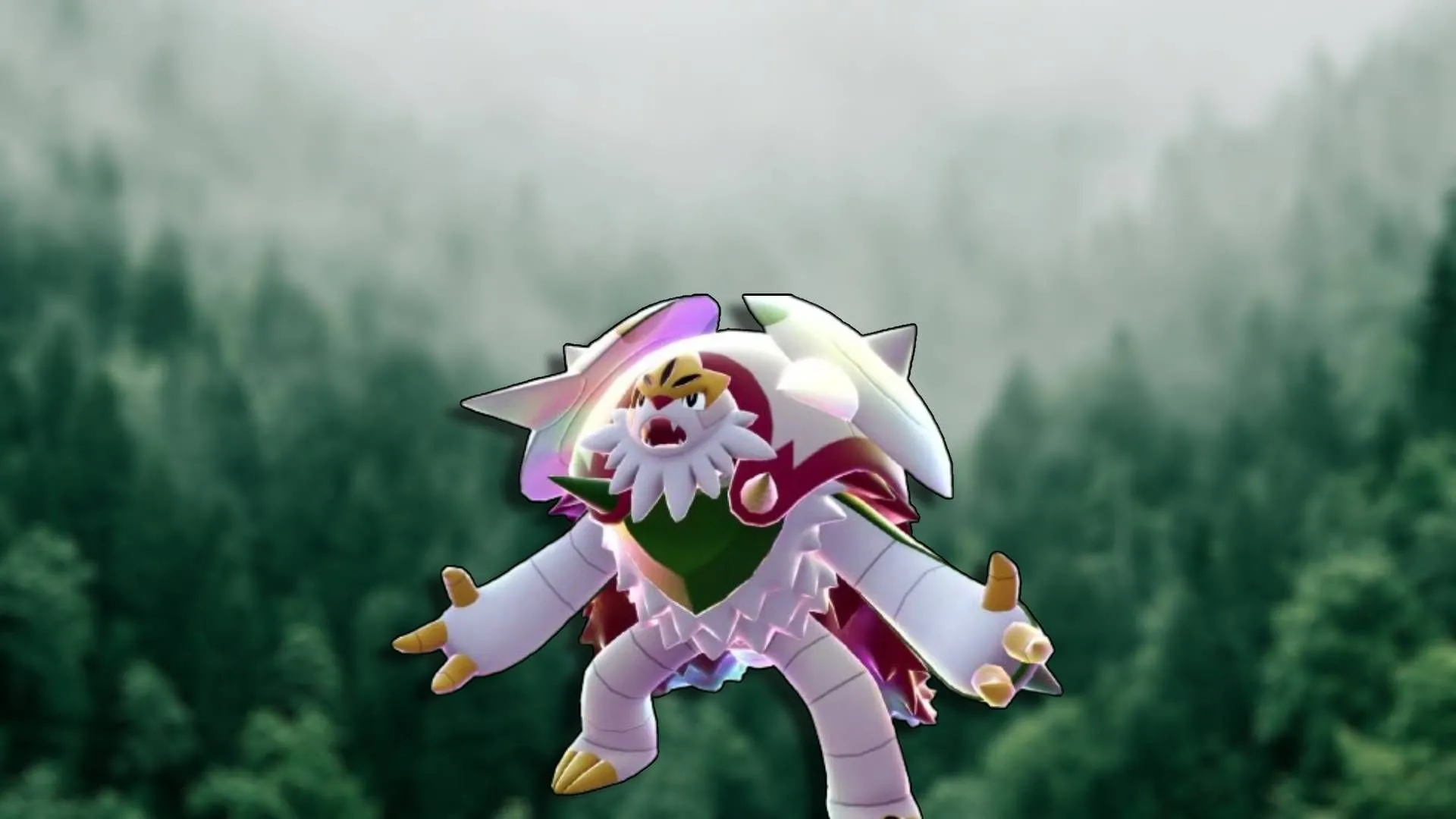 Mega Chesnaught trong Pokémon Legends: Z-A với vóc dáng mảnh mai nhưng cơ bắp, phù hợp phong cách brawler