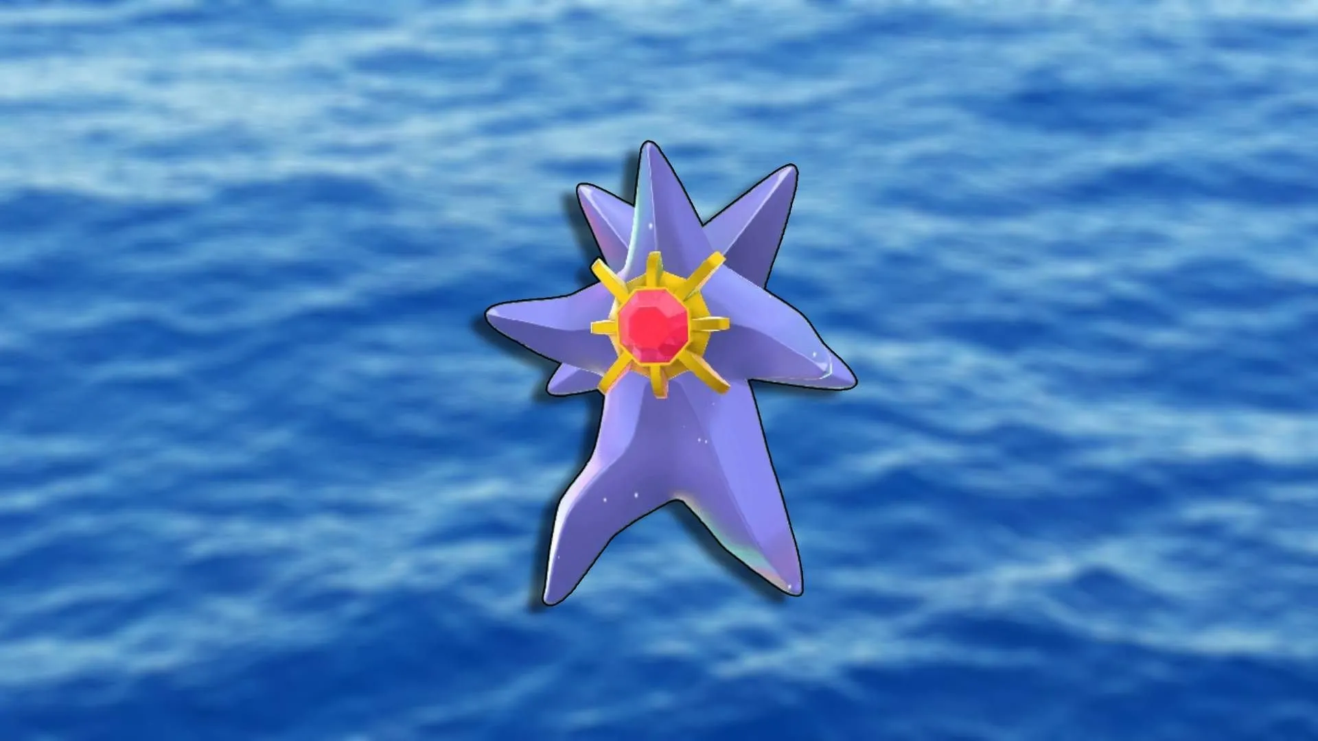Mega Starmie trong Pokémon Legends: Z-A với hình dạng mới có chân, vẫn giữ bộ đôi Water/Psychic