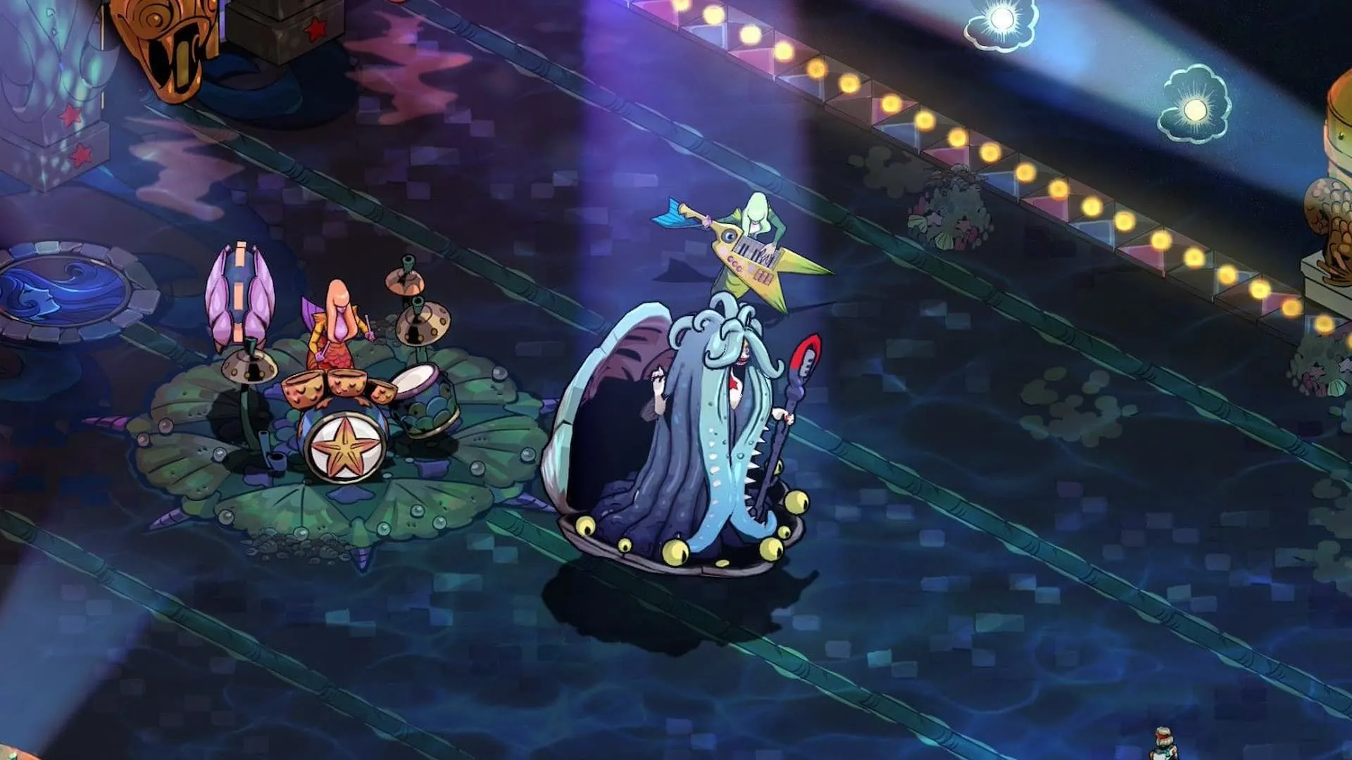 Melinoe đối đầu với Sirens trong Hades 2, boss fight đầy kịch tính