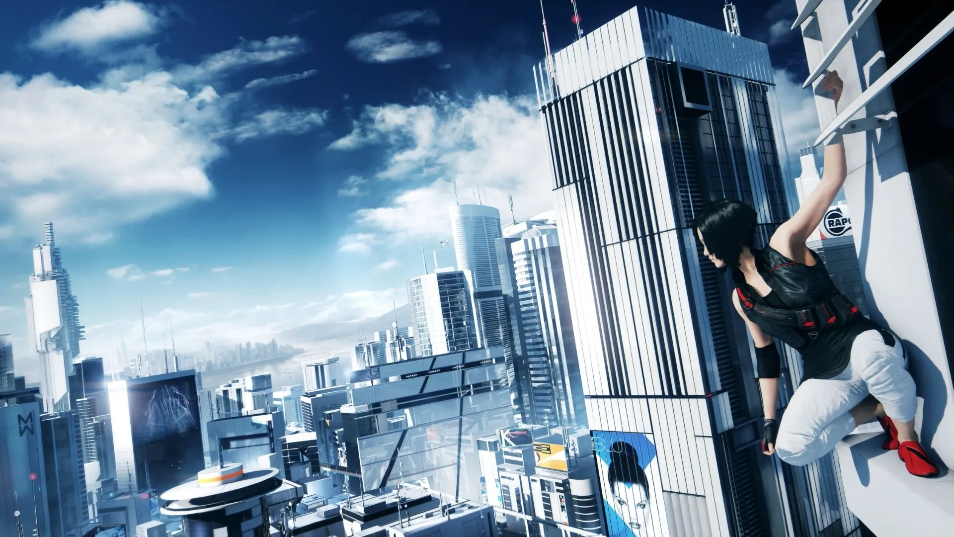 Mirror’s Edge – cảnh chạy nhảy trên mái nhà và góc nhìn người thứ nhất tôn vinh chuyển động parkour