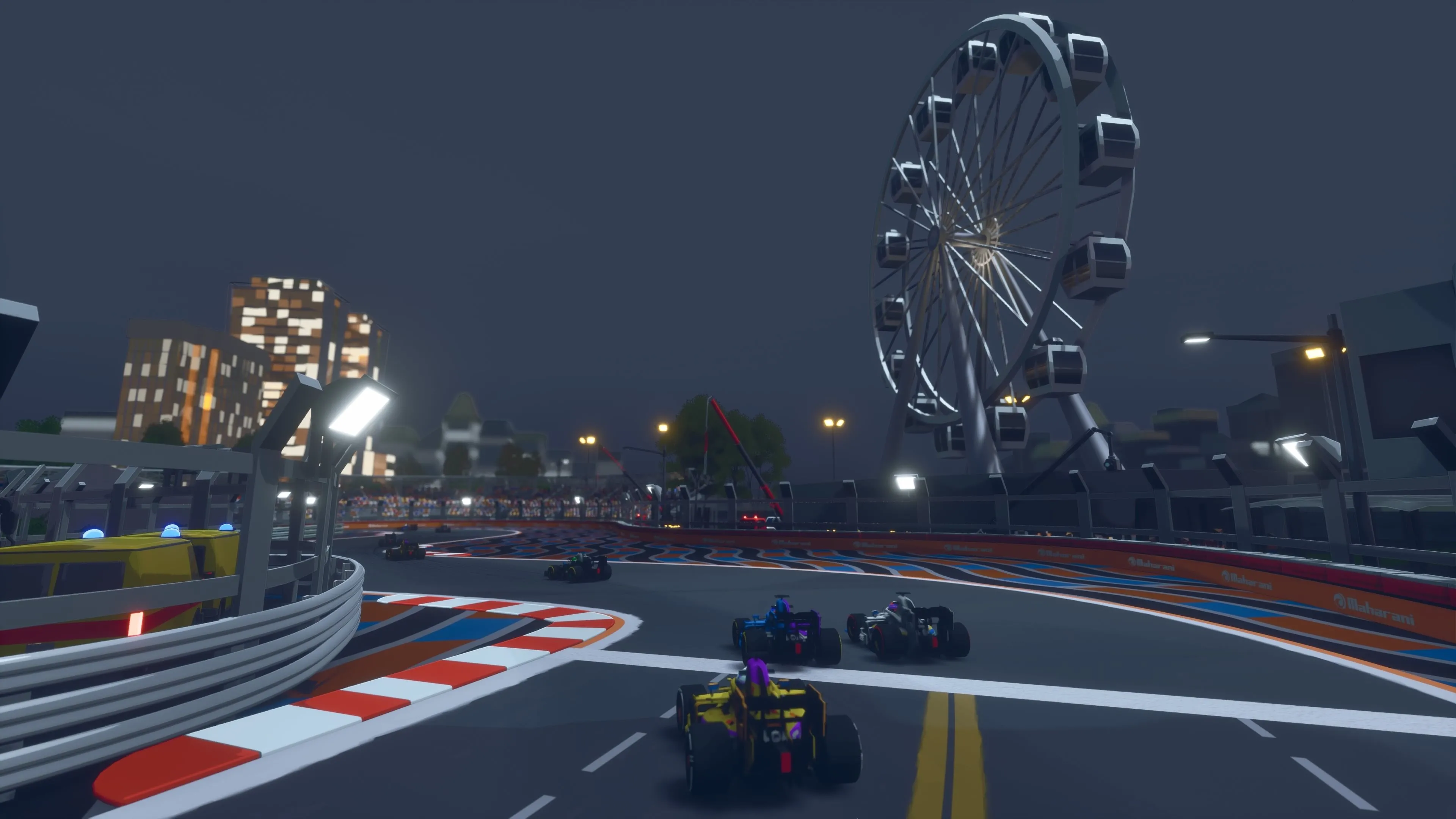 Mô phỏng ô tô cổ điển và đường đua retro trong Formula Legends