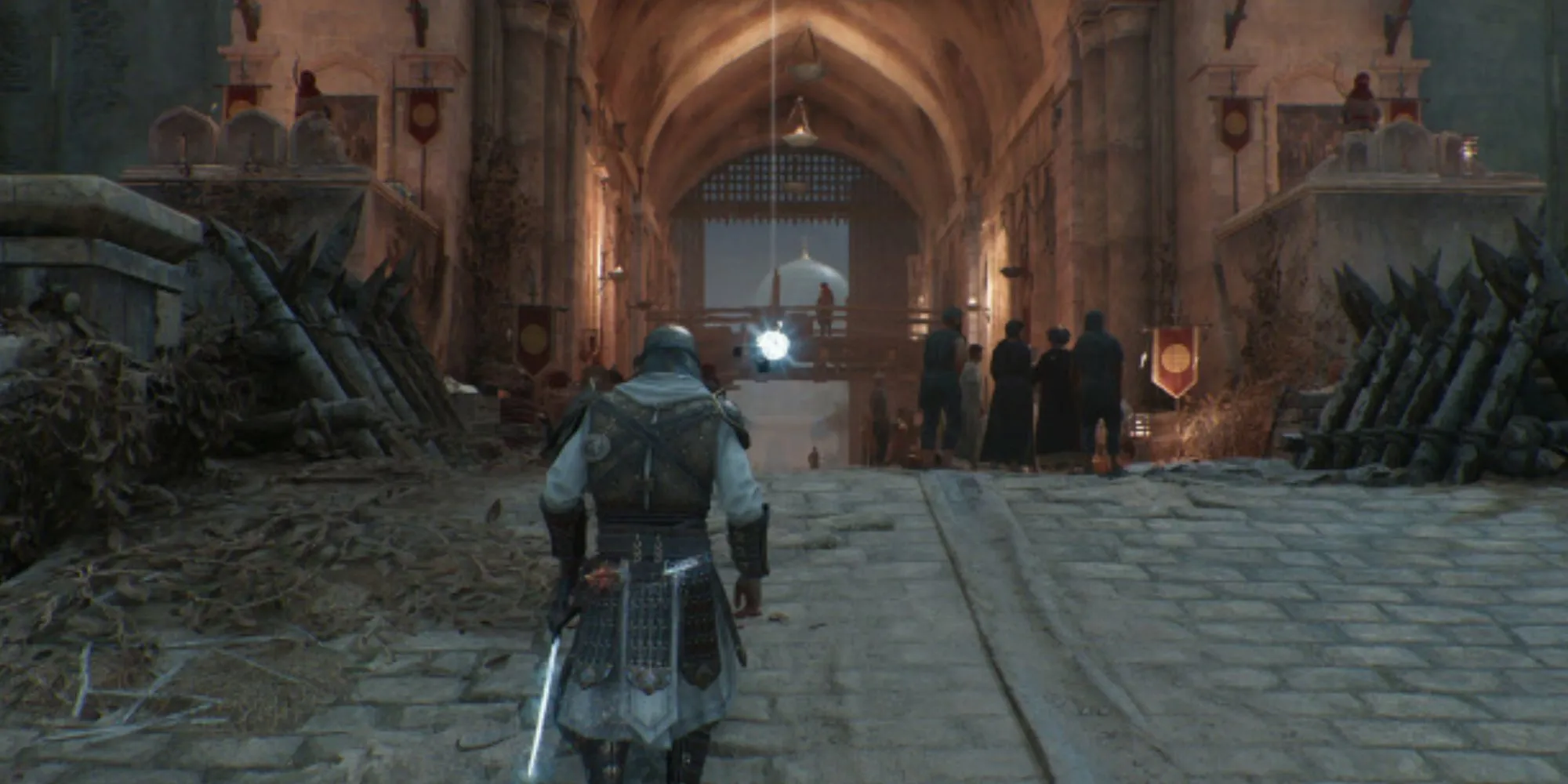 Một trong các địa điểm lịch sử được tái hiện trong Mirage, minh họa cách Discovery Tour kết hợp giải thích văn hóa và kiến trúc