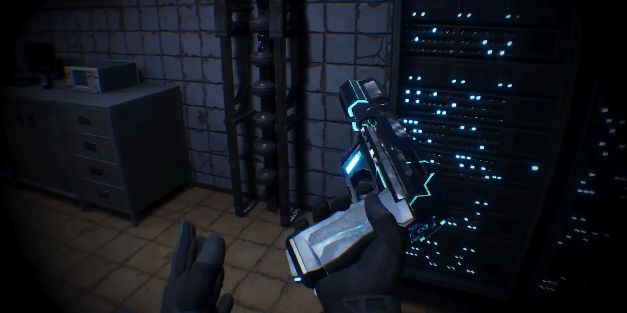 Nạp đạn trong Of Lies and Rain, VR FPS kinh dị