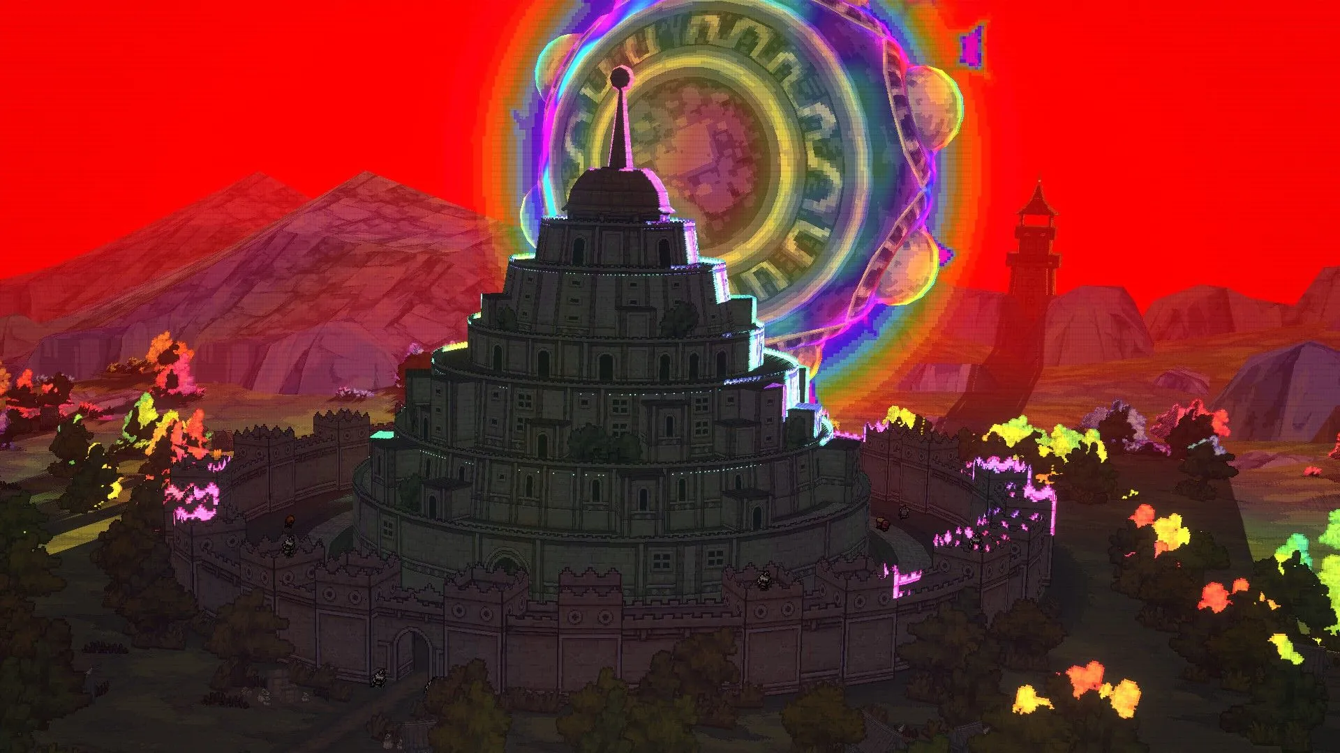 Nhân vật và màn chơi Ball X Pit trong pha combat đông đảo