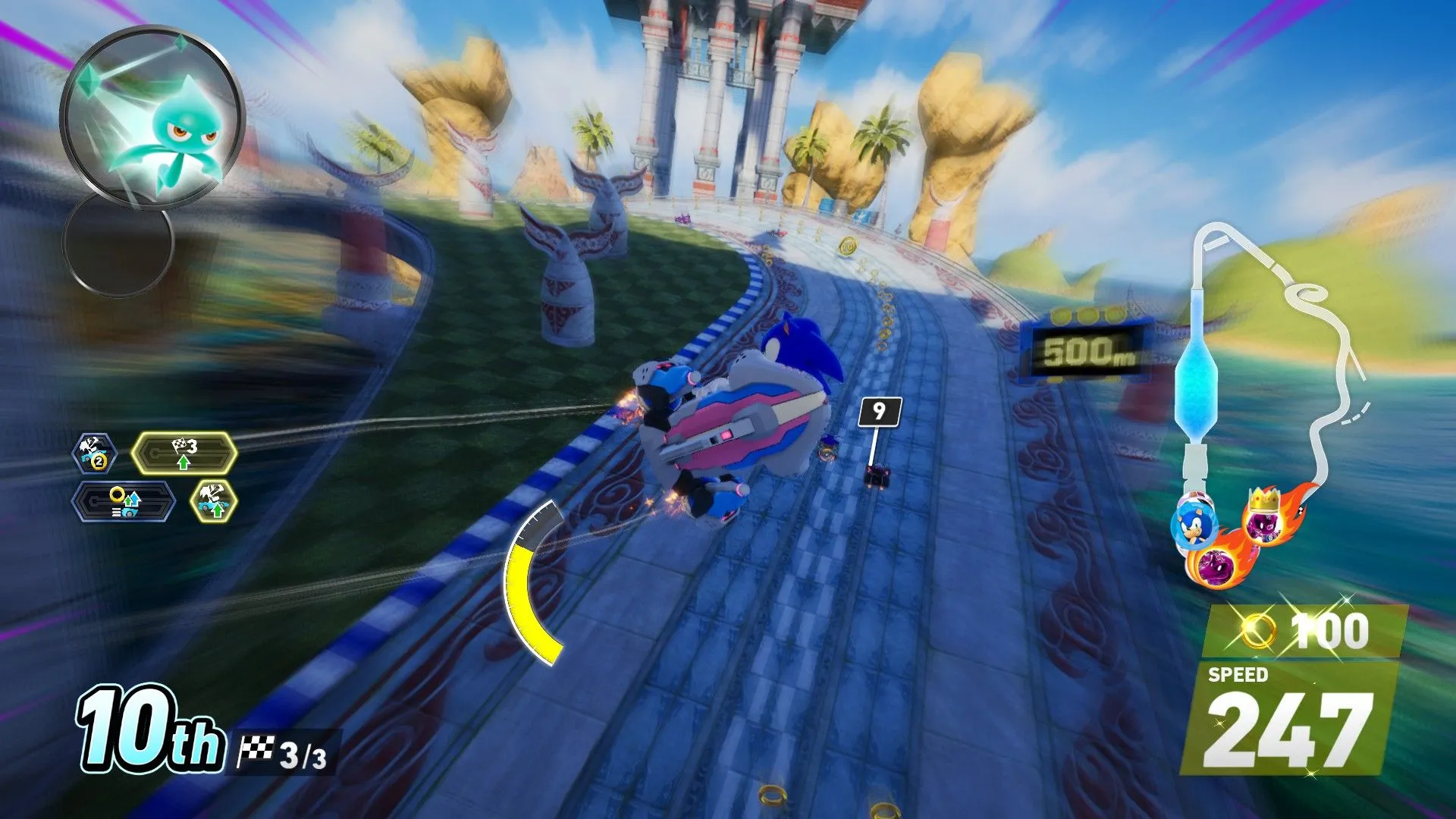 Ocean View: bờ biển và shortcut quen thuộc từ Sonic Heroes đến Crossworlds