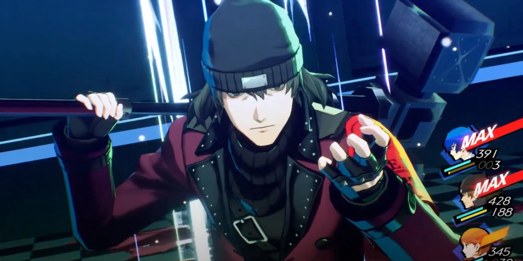 Persona 3 - minh họa nhân vật và motif trường học, bóng tối xã hội