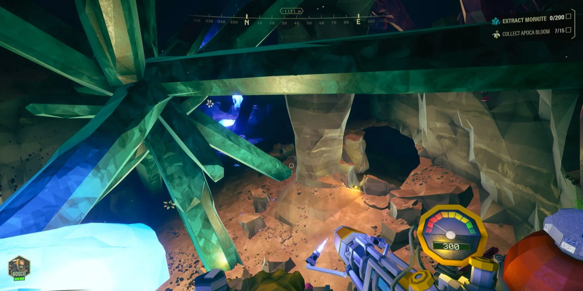 Phiên bản nhiệm vụ Deep Rock Galactic với địa hình bị khoan phá