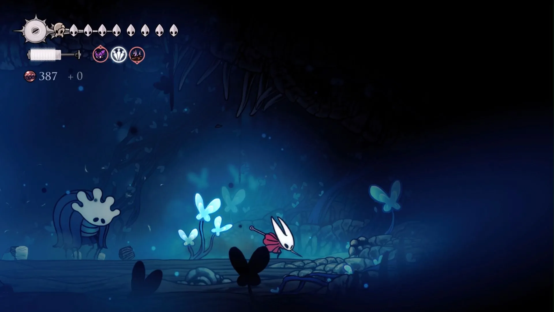 Plasmified Zango với cơ chế tấn công đơn giản nhưng lượng HP lớn trong Wormways, Silksong