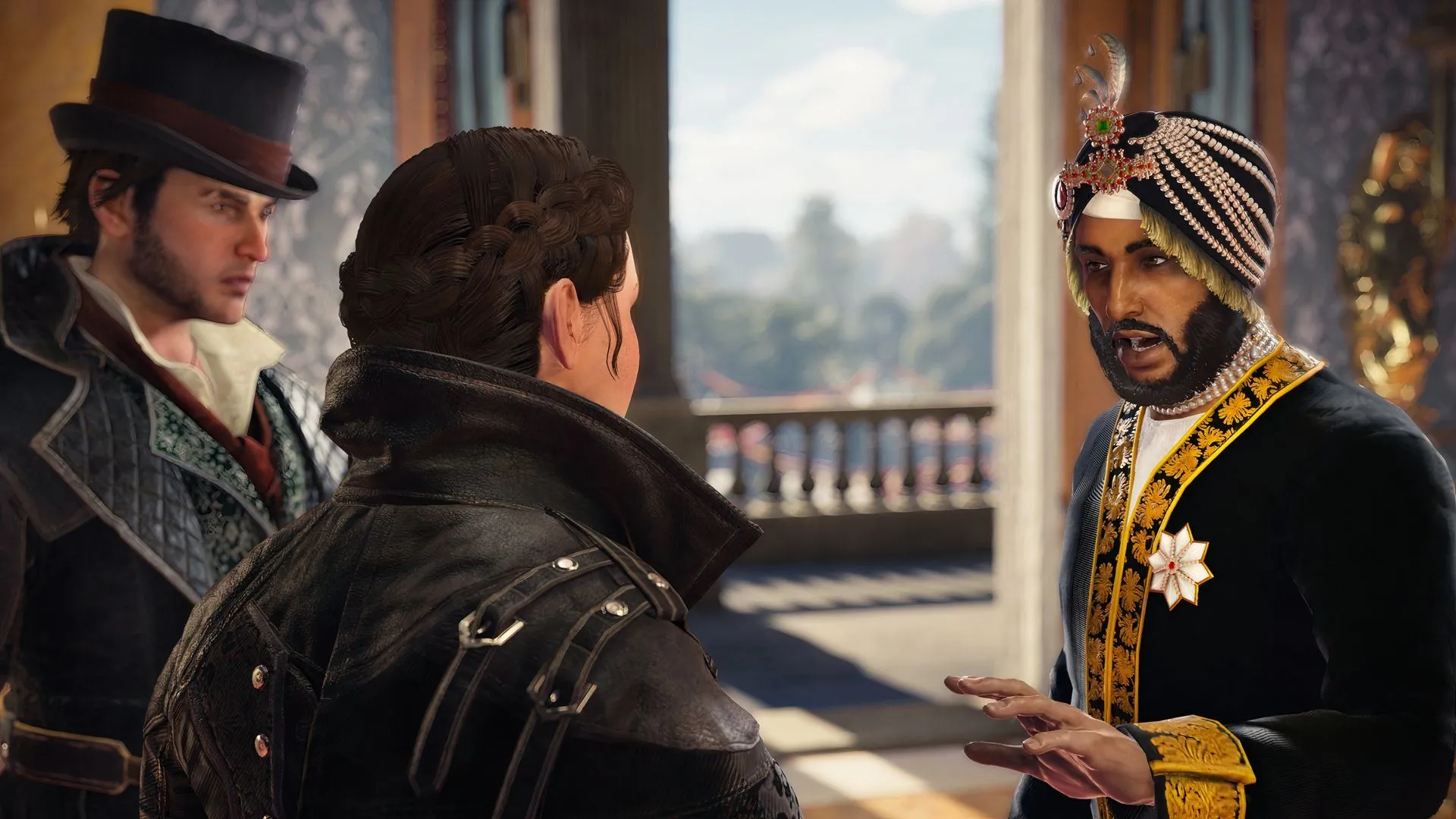 Poster DLC The Last Maharaja thể hiện Duleep Singh và London thời thuộc địa trong Syndicate