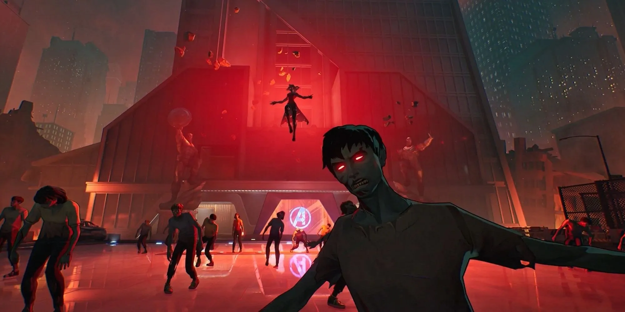 Poster sự kiện Marvel Rivals Zombie Mode crossover Marvel Zombies