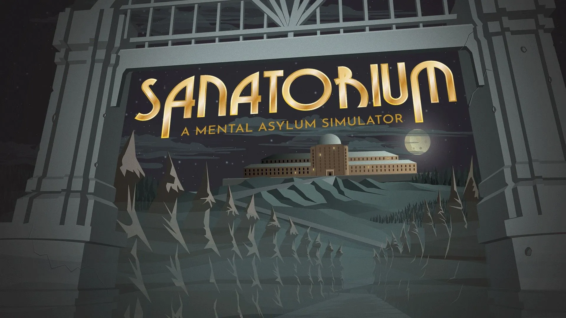 Poster trailer Sanatorium mô phỏng bác sĩ thập niên 1920, cảnh game