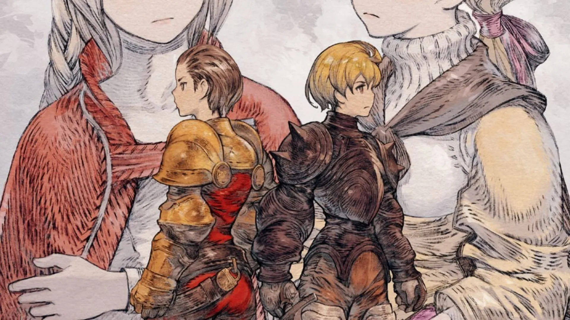 Ramza và Delita trong Final Fantasy Tactics The Ivalice Chronicles - ảnh quảng bá Square Enix