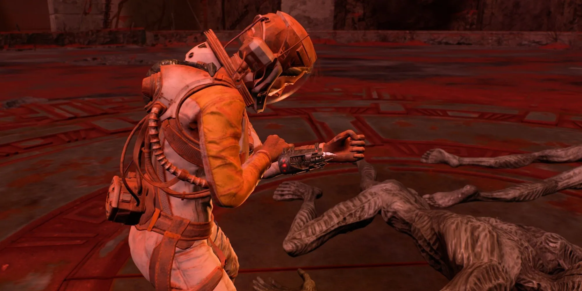 Returnal: grappling hook và cảnh hành động xen lẫn kinh dị trên hành tinh lạ