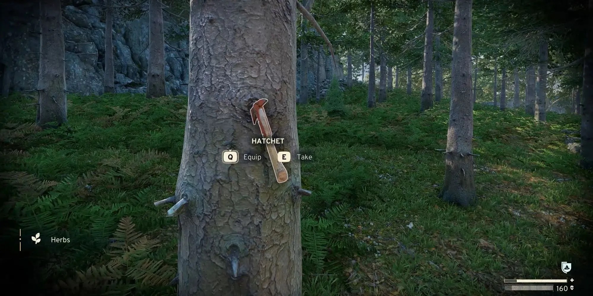 Rìu nhỏ Hatchet cận cảnh, thích hợp cho giao tranh tầm gần trong Atomfall